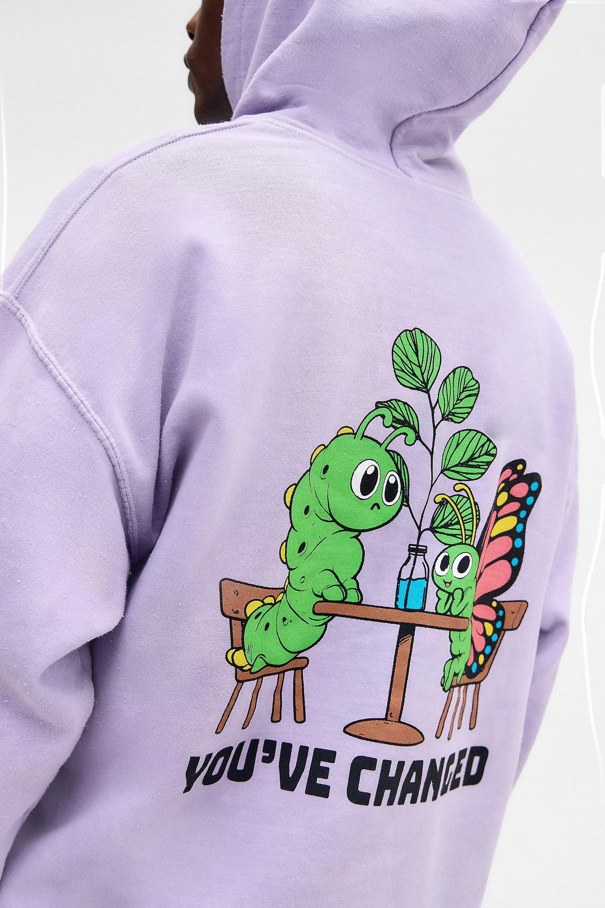 Purple UO Hoodie Novelty, , large image number 3