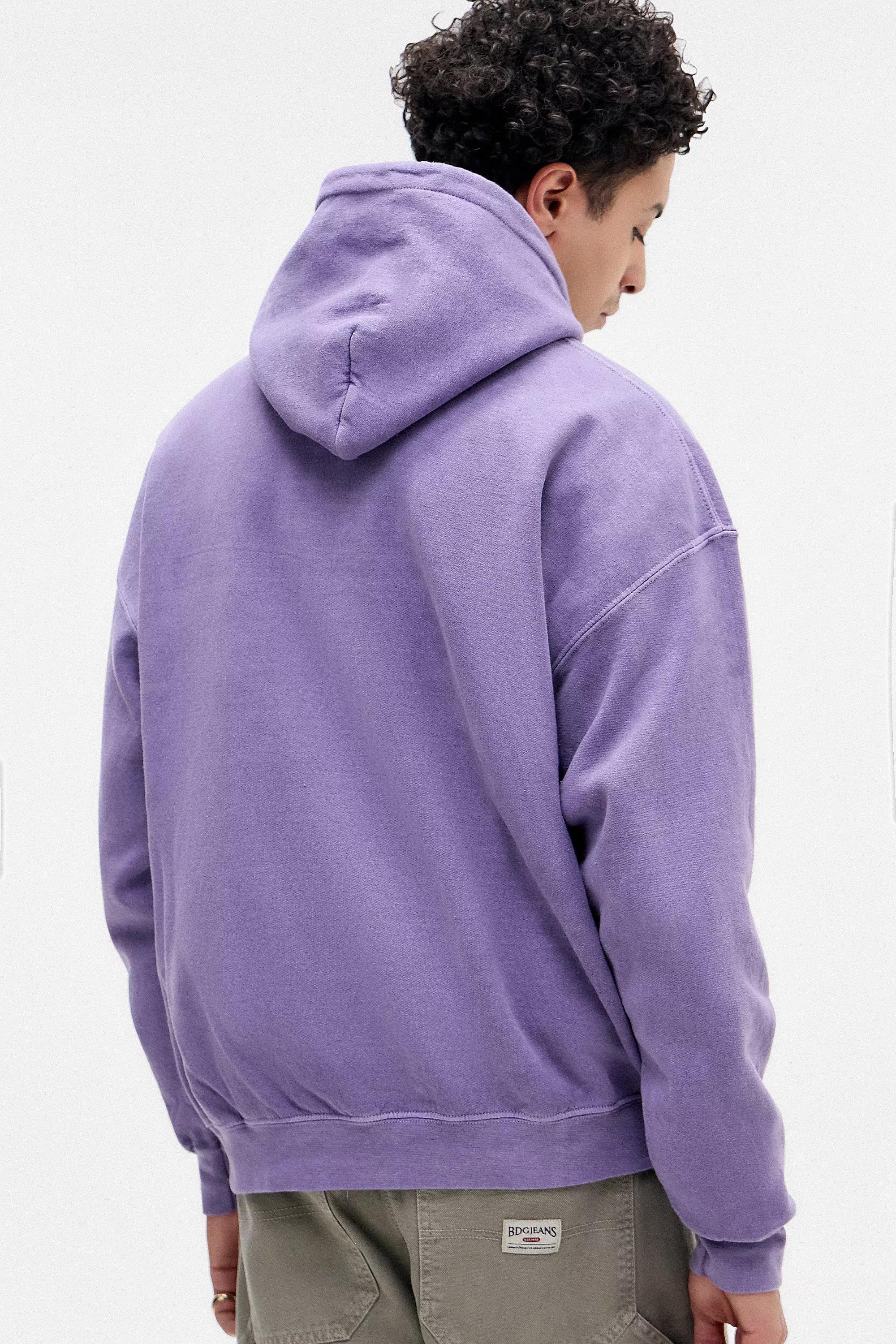 Lilac Uo Printed Hoodie, , large image number 3