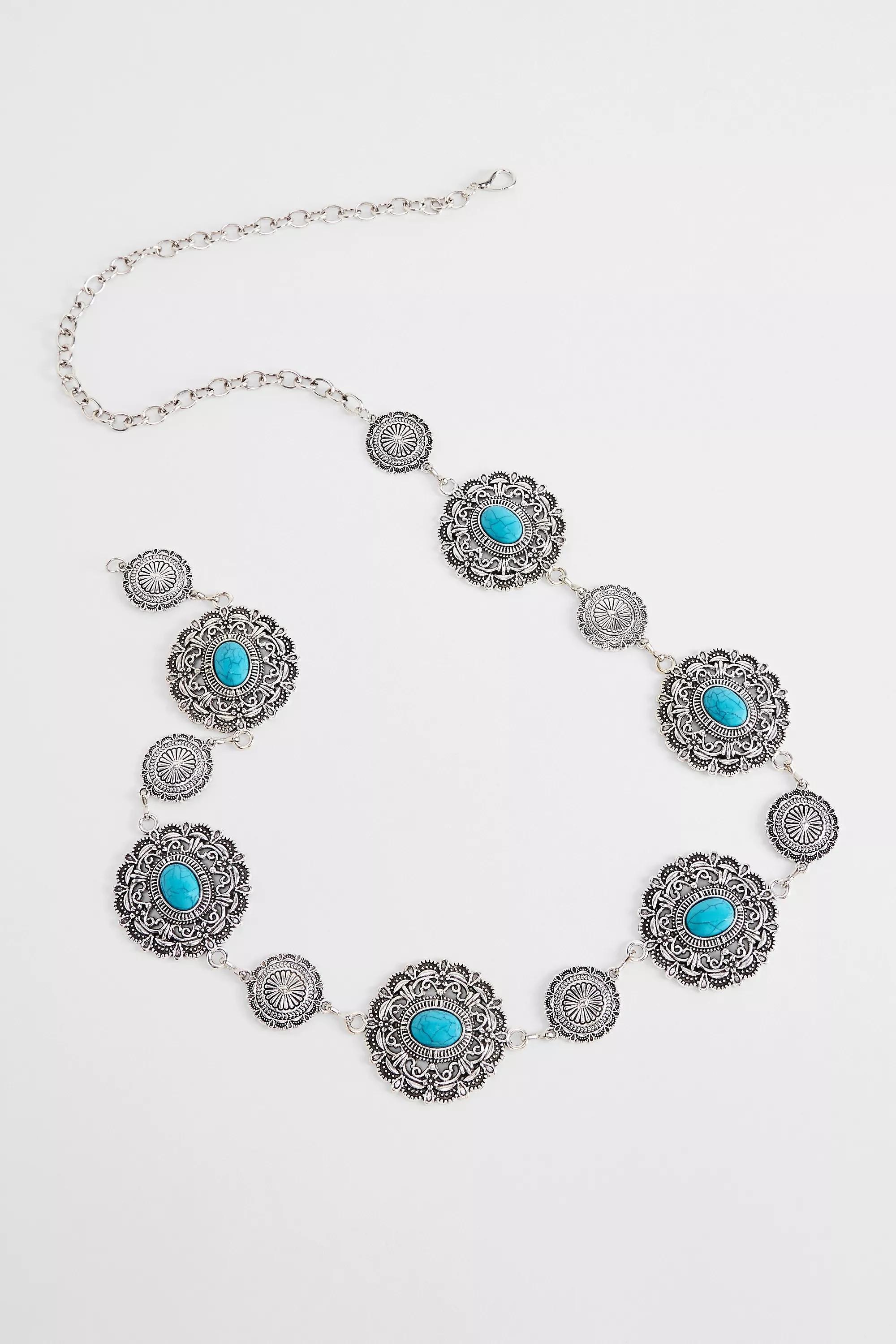 Blue Uo Circle Chain, , medium