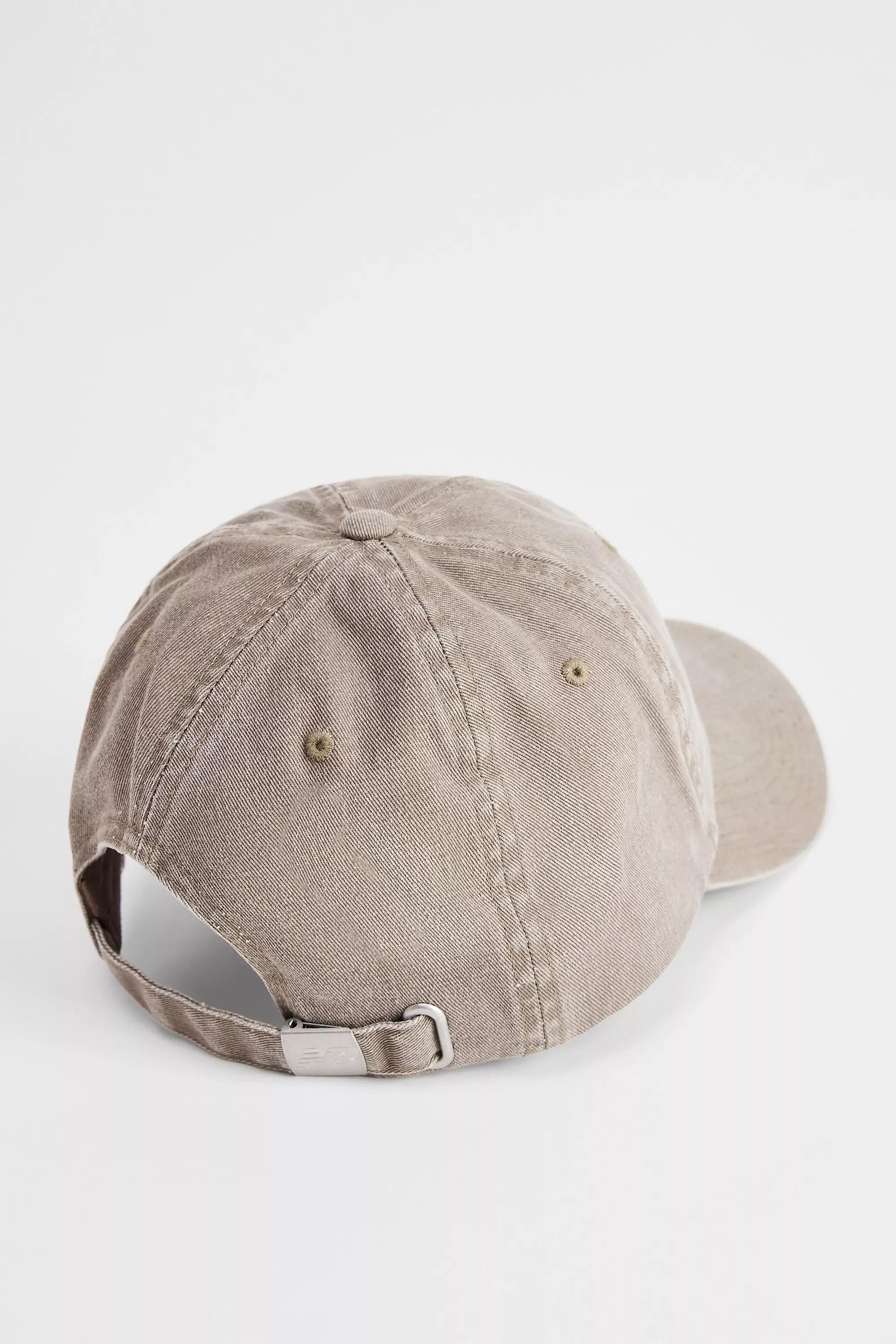 New Balance Six-Panel Logo Cap, TAUPE, large image number 2