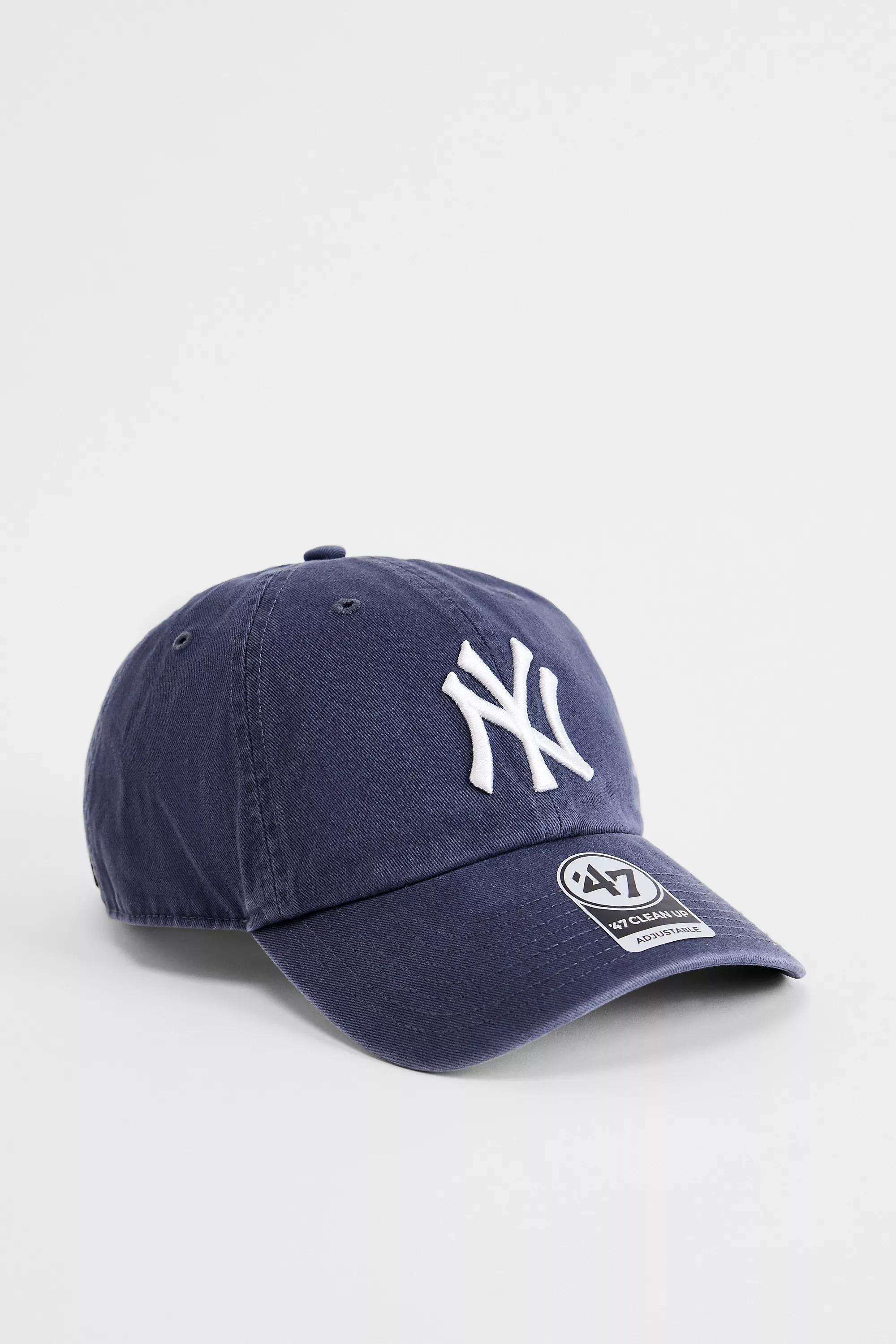 Navy 47 Vintage Ny Yankees Clean Up Cap, NAVY, large image number 0