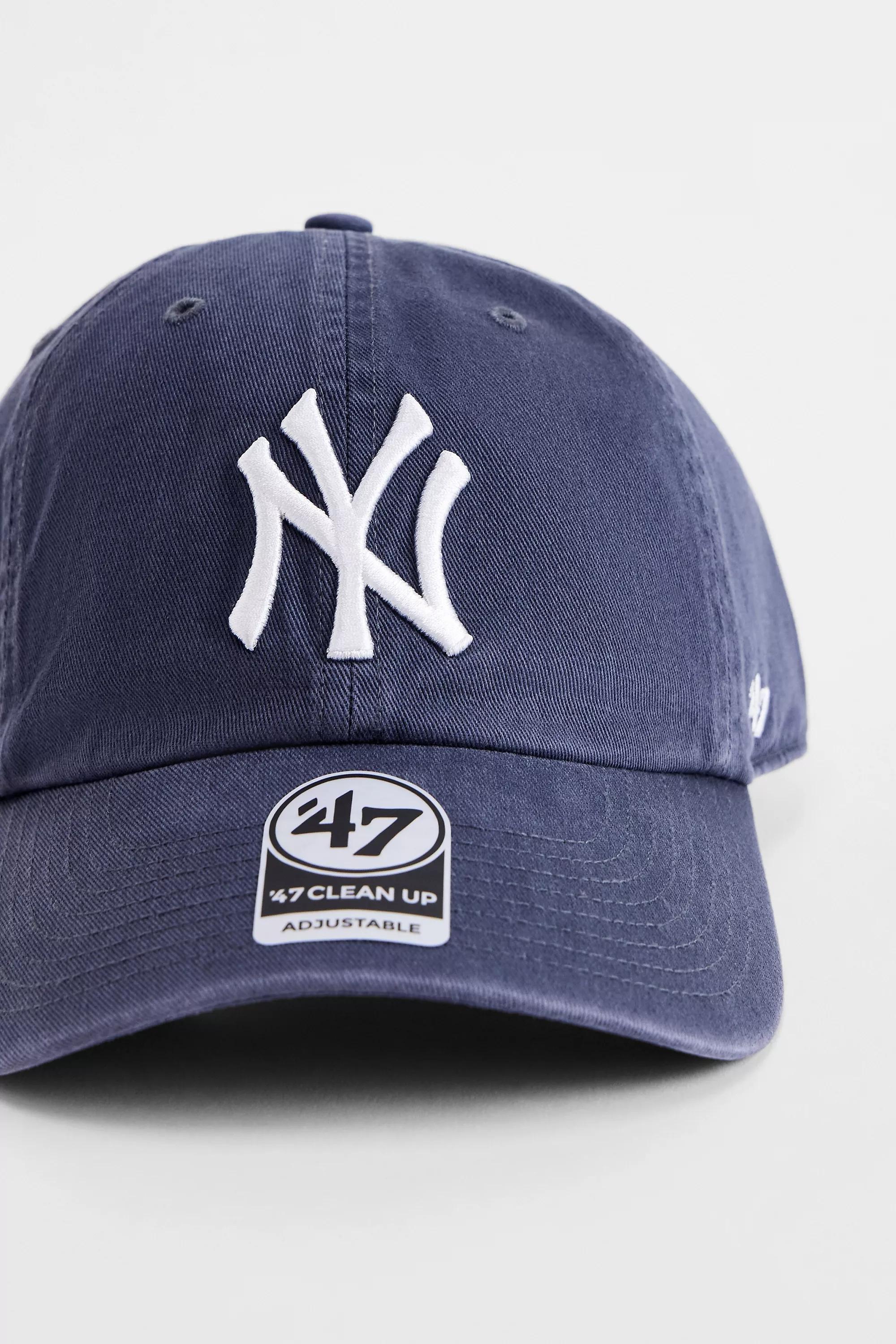 Navy 47 Vintage Ny Yankees Clean Up Cap, NAVY, large image number 1