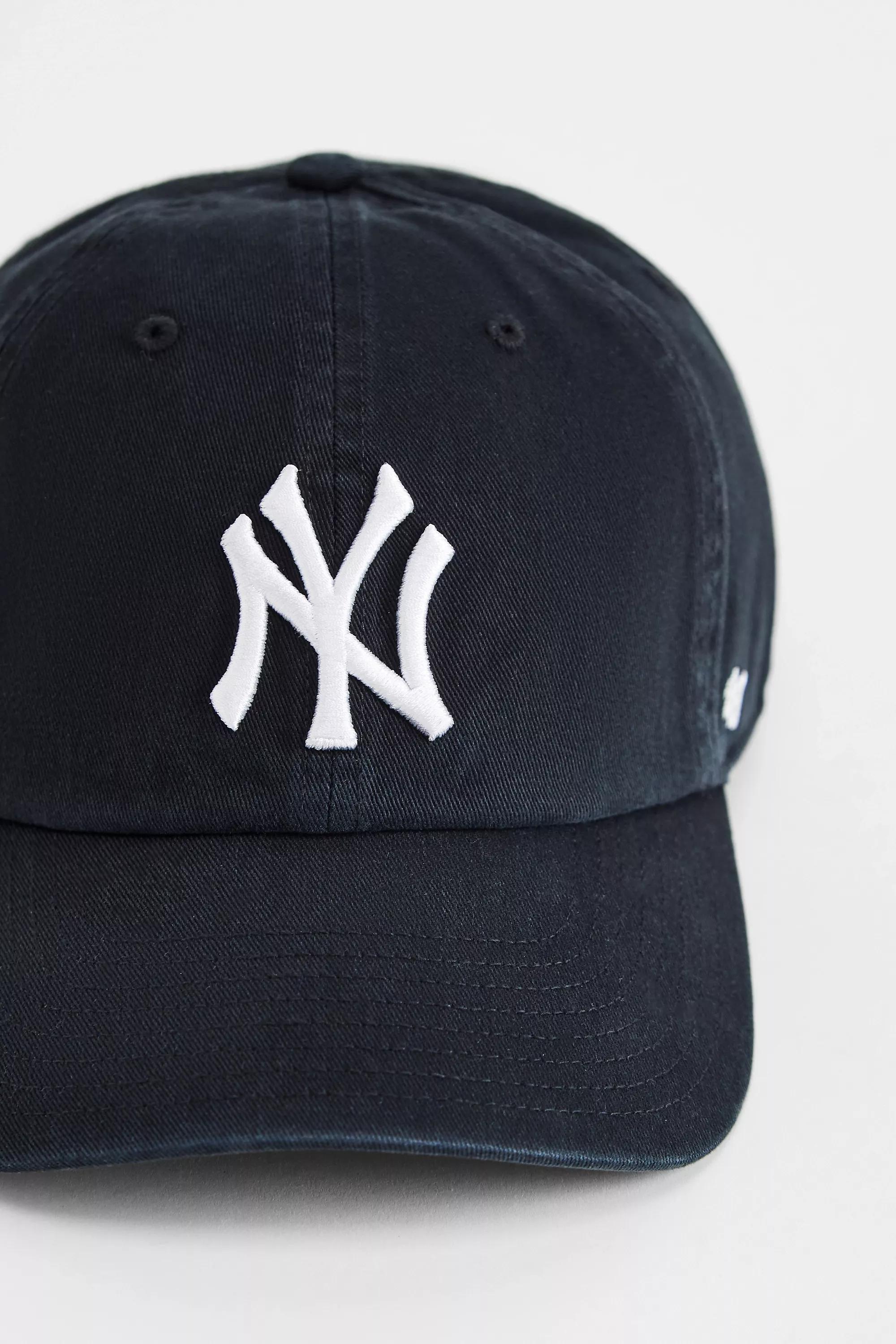 Black 47 Ny Yankees Clean Up Cap, BLK, large image number 1