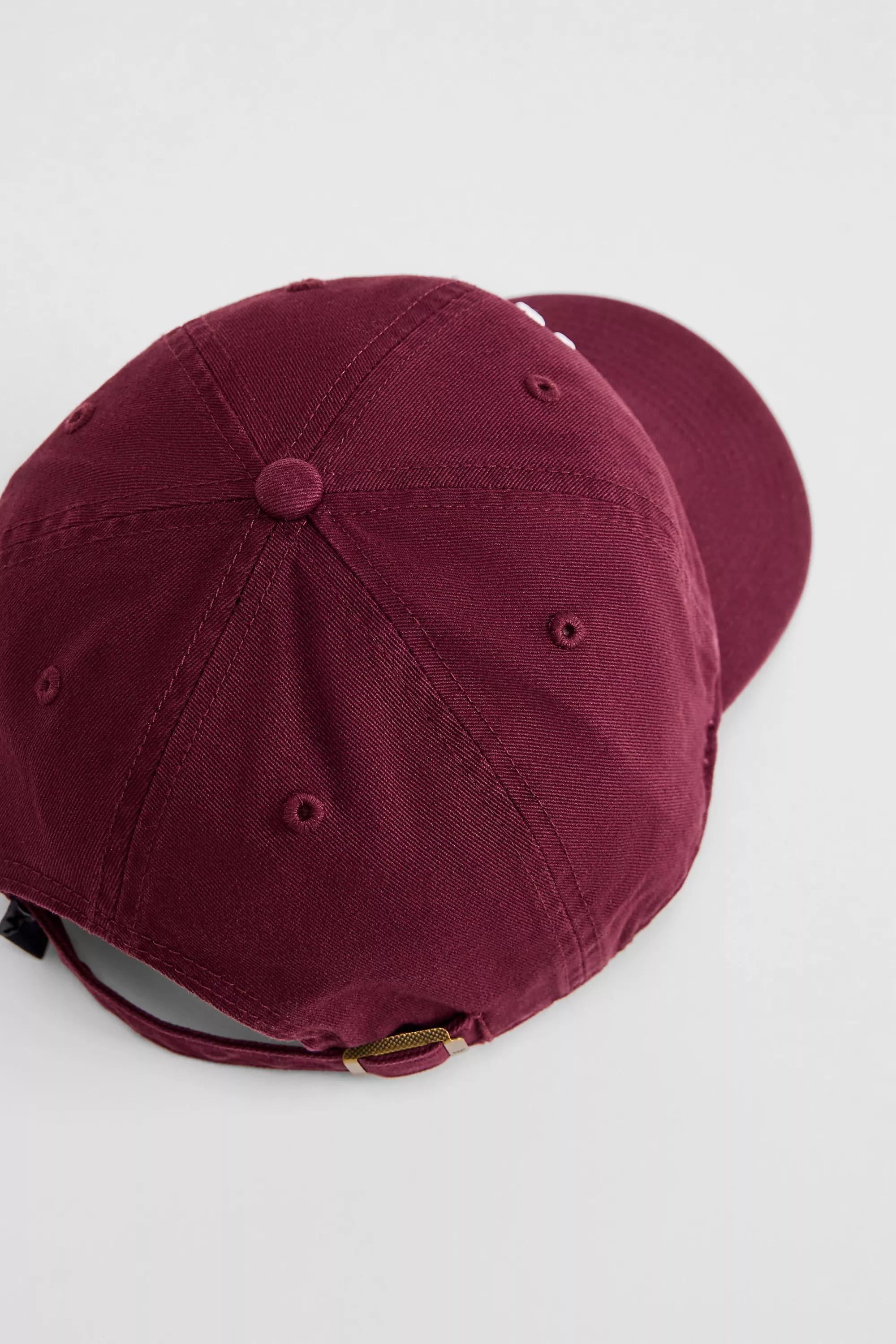Wine '47 Brand Burgundy Ny Yankees Clean Up Cap, WINE, medium