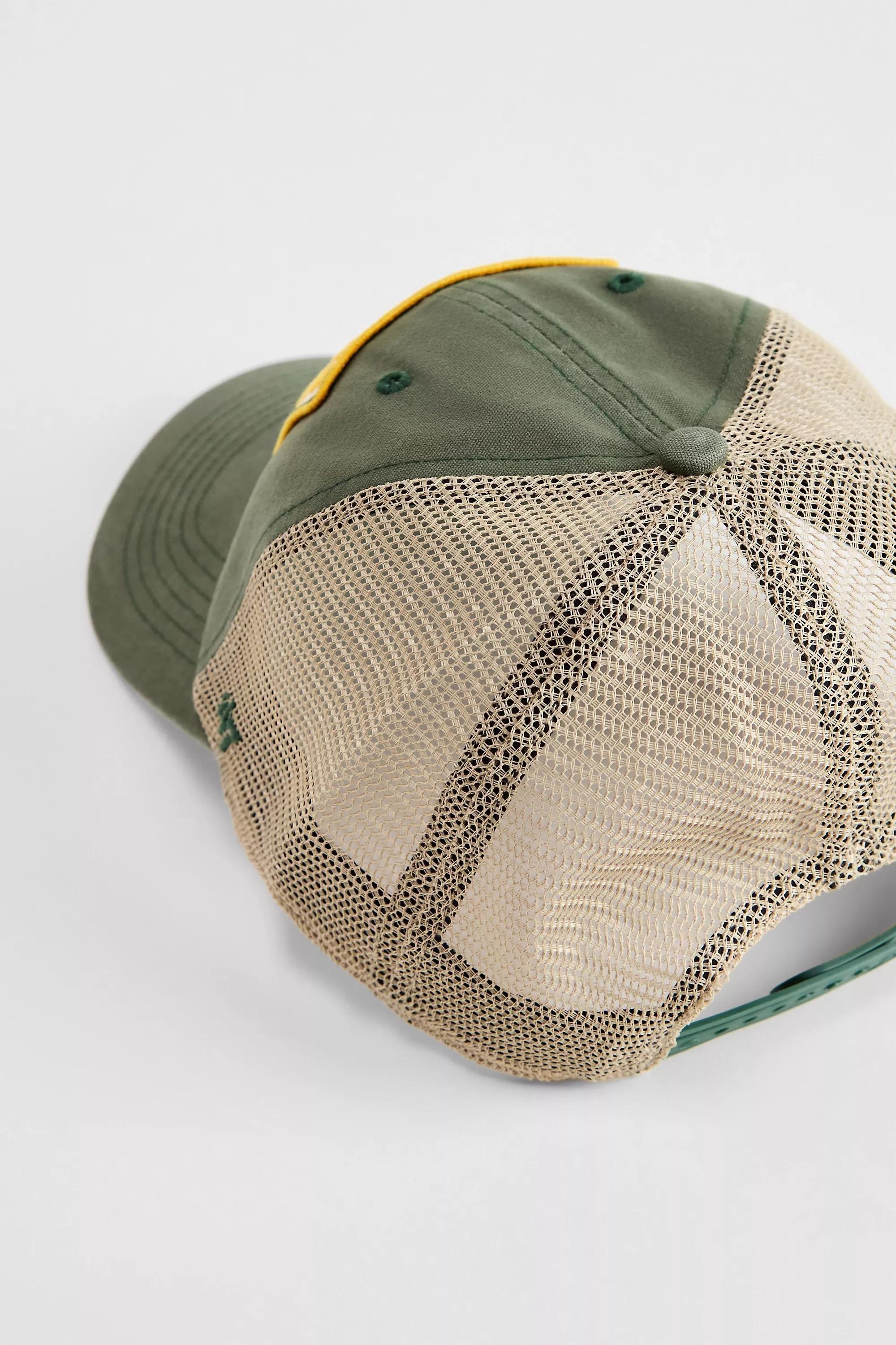 Green 47 Brand Green A'S Trucker Cap, GRN, large image number 2