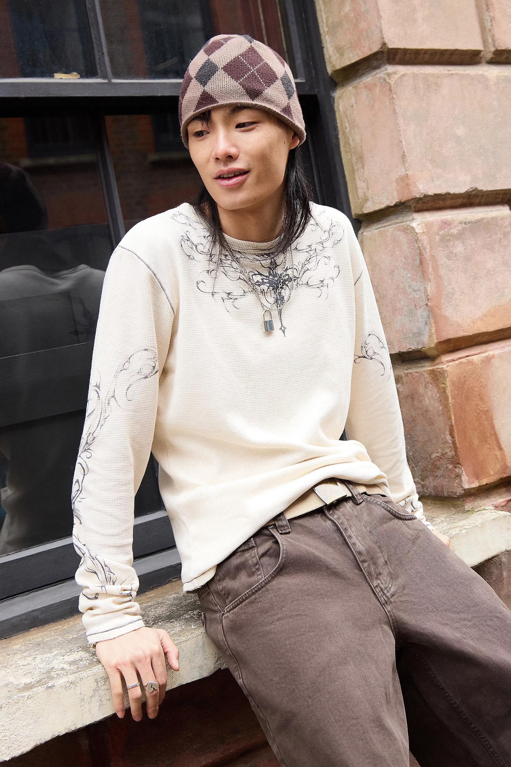 White Jaded London Long Sleeve Top, WHT, large image number 0