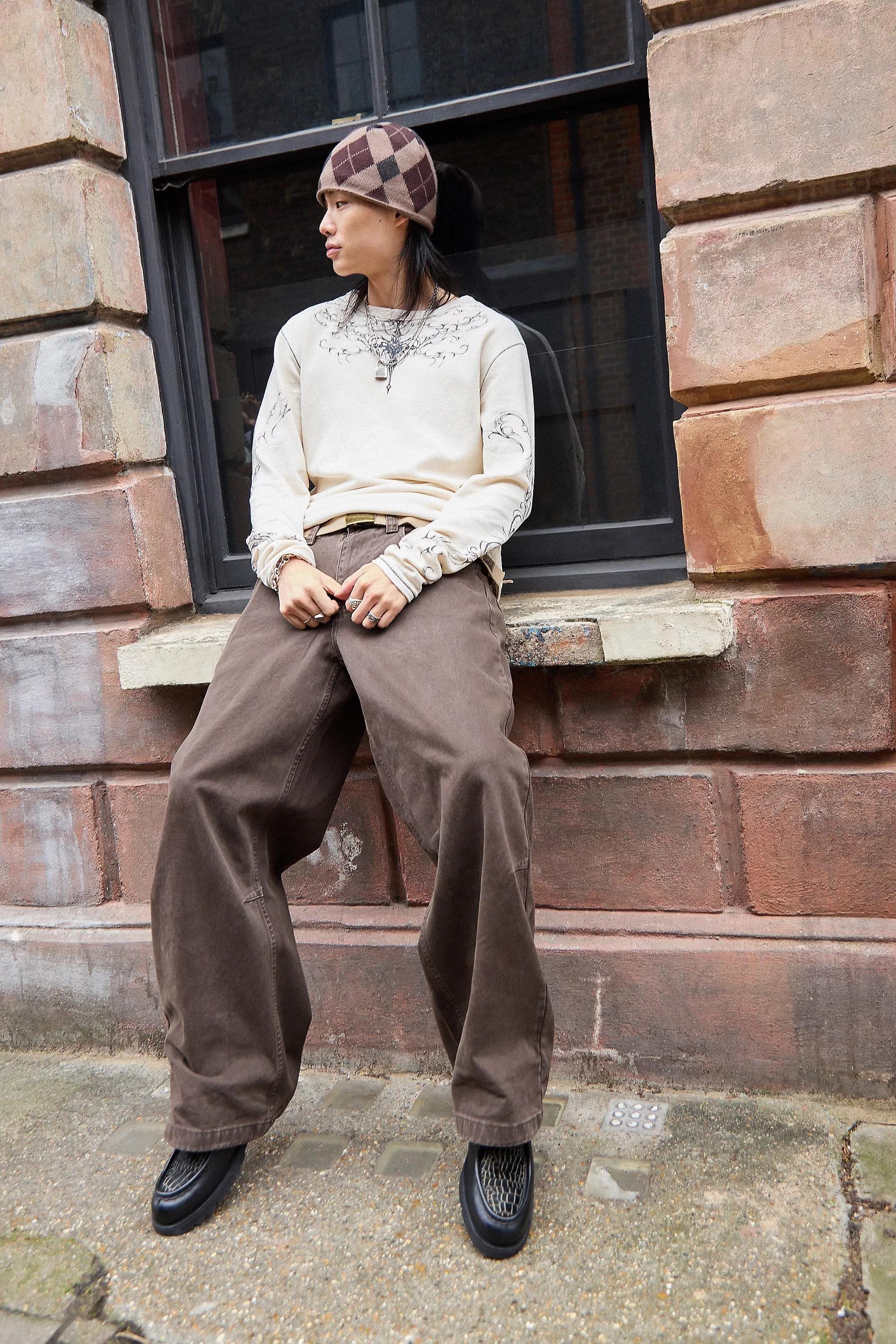 White Jaded London Long Sleeve Top, WHT, large image number 3