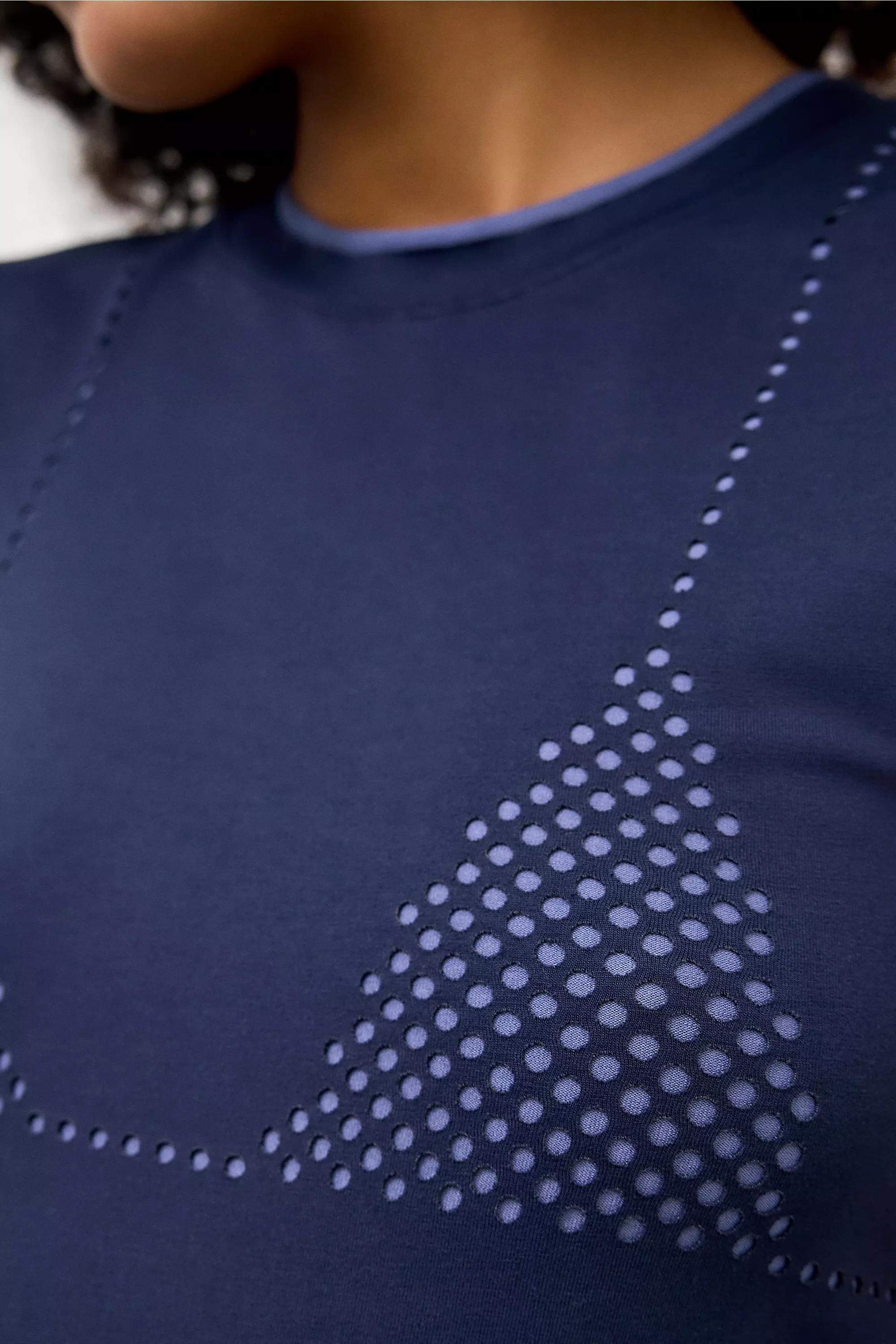 Navy Jaded London Illusion Top, , large image number 1