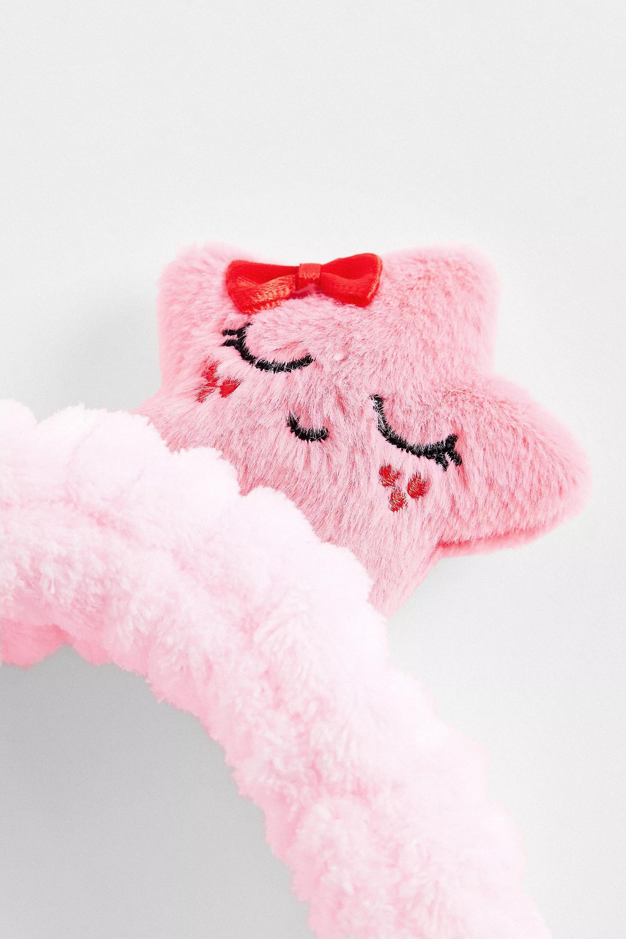 Pink Uo Star Day Spa Headband, PINK, large image number 1