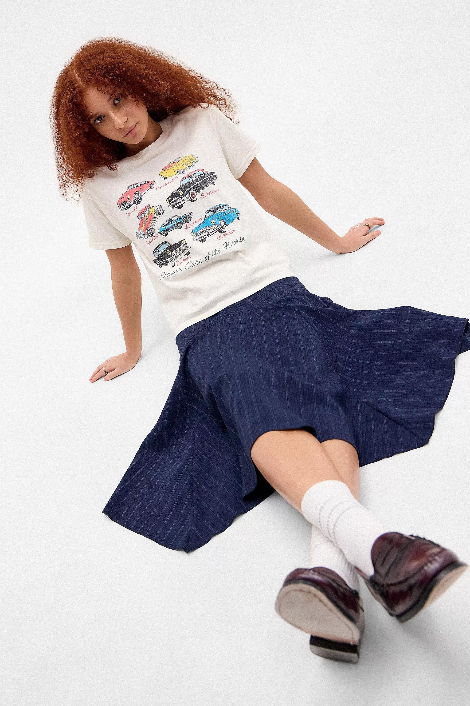 Blue Archive At Uo Blue Firdous Awkward Skirt, , large image number 1