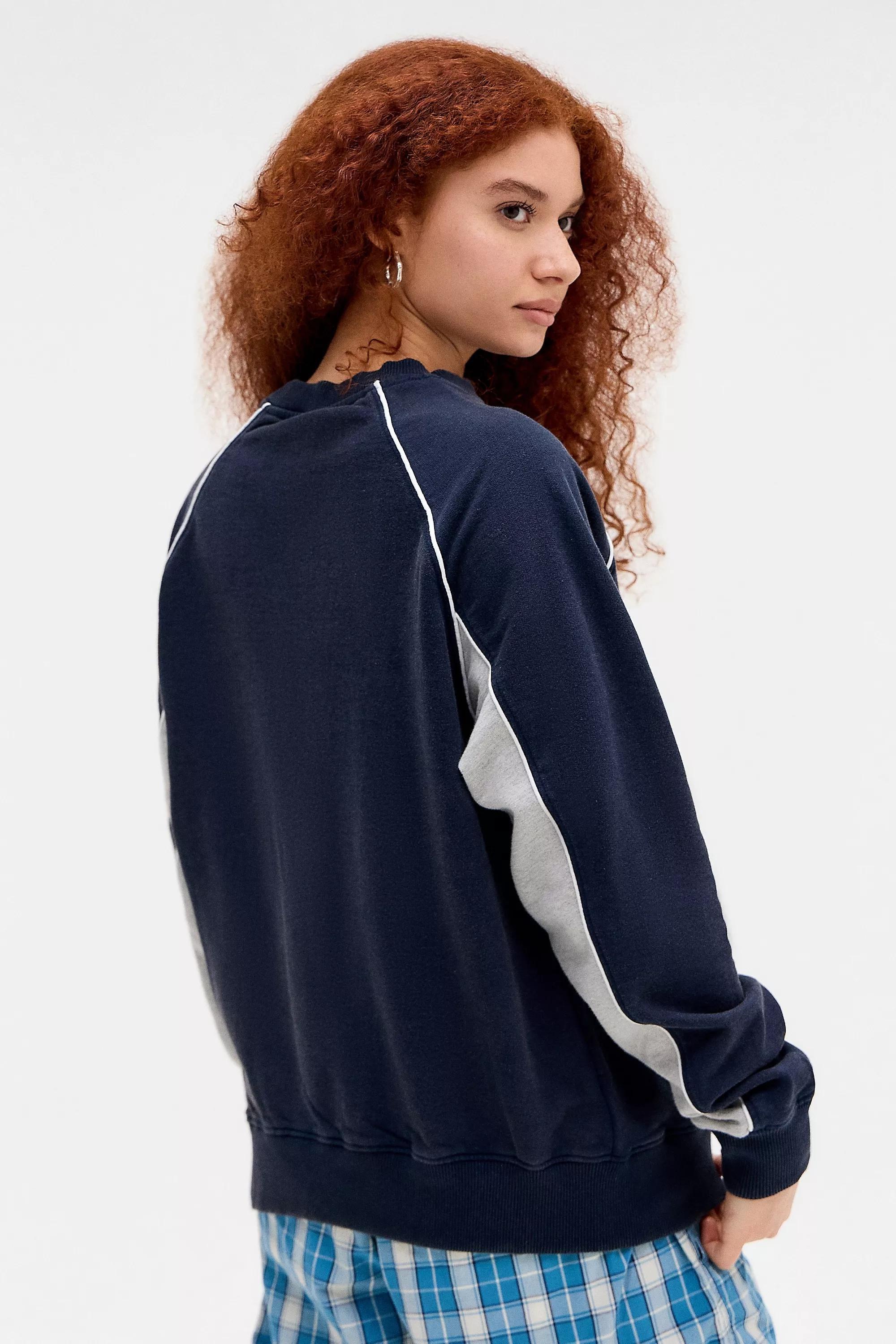 Navy Iets Frans... Harri Panelled Sweatshirt, , large image number 3