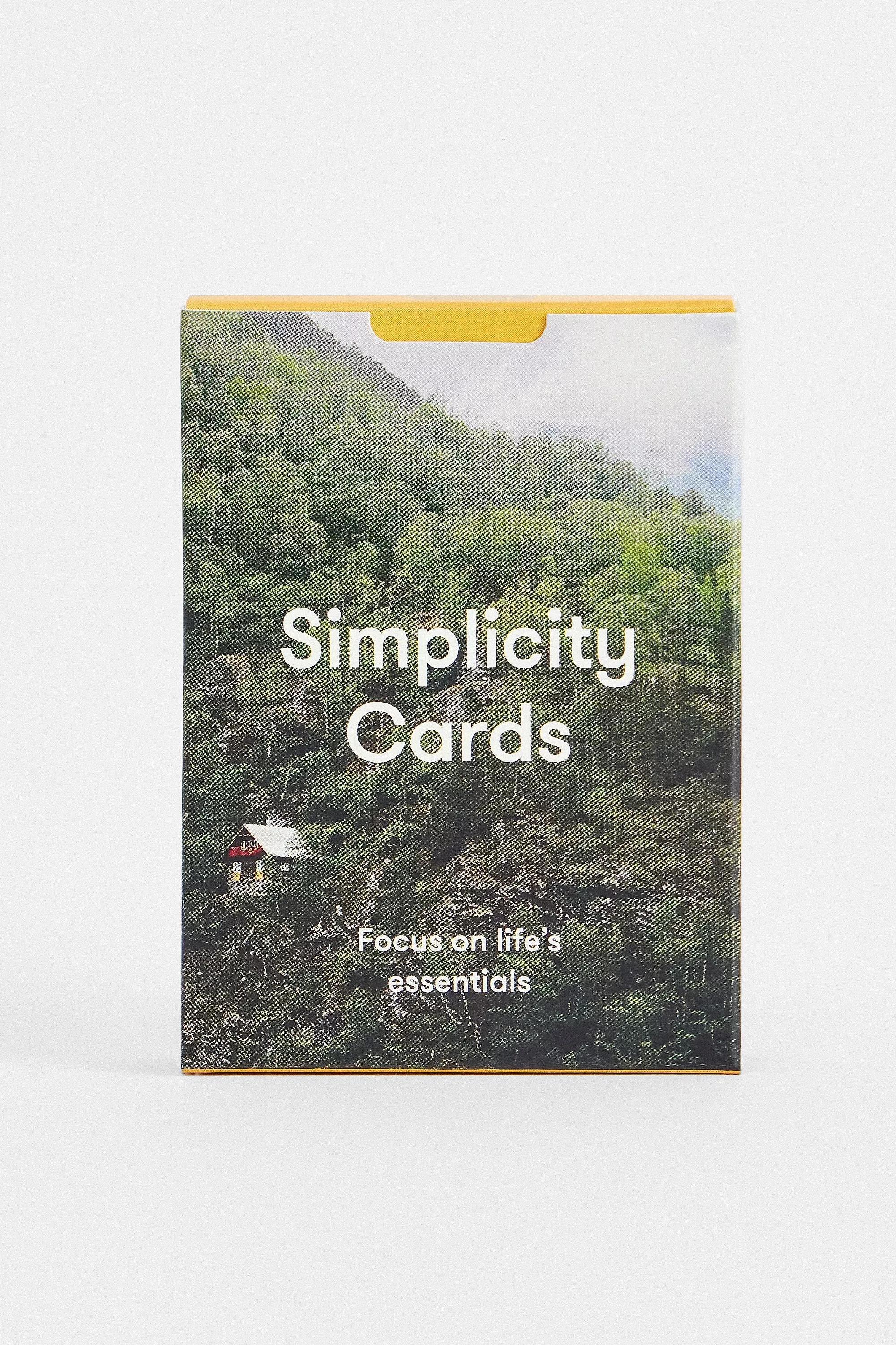 Multicolour The School Of Life Simplicity Cards Game, ASSORT, large image number 0