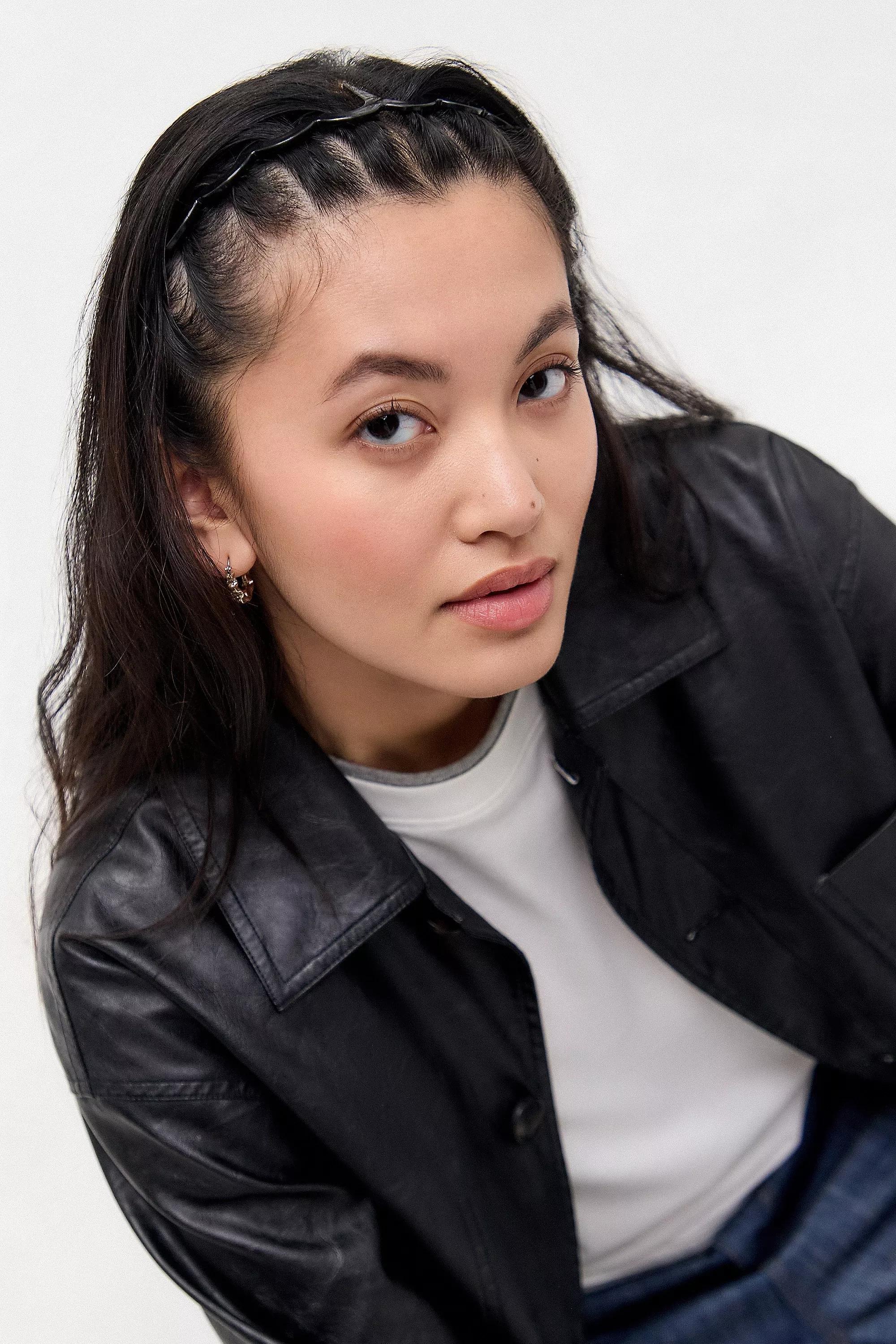 UO Zig Zag Headband, BLK, large image number 0