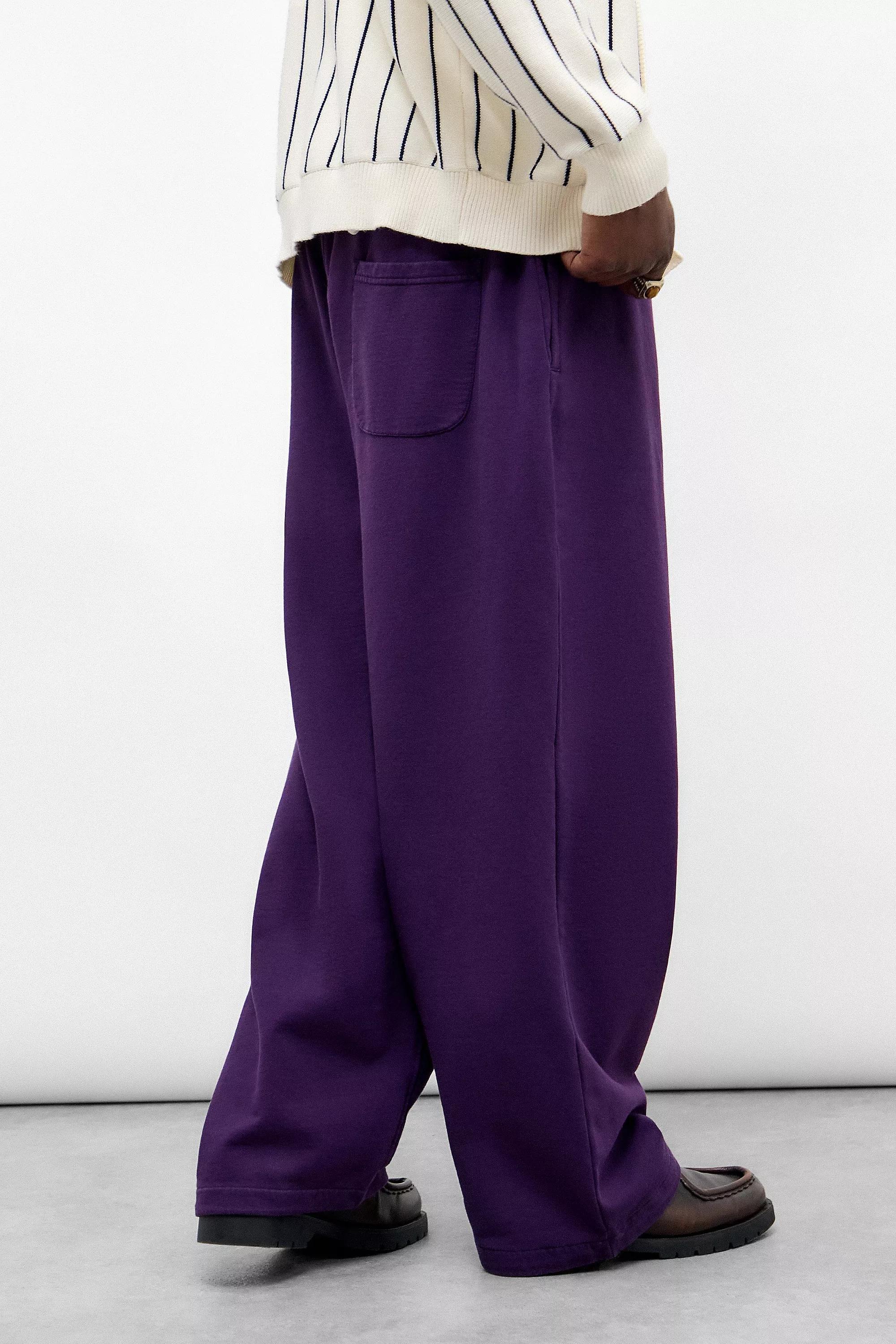 Purple Iets Frans... Harri Plain Joggers, , large image number 3