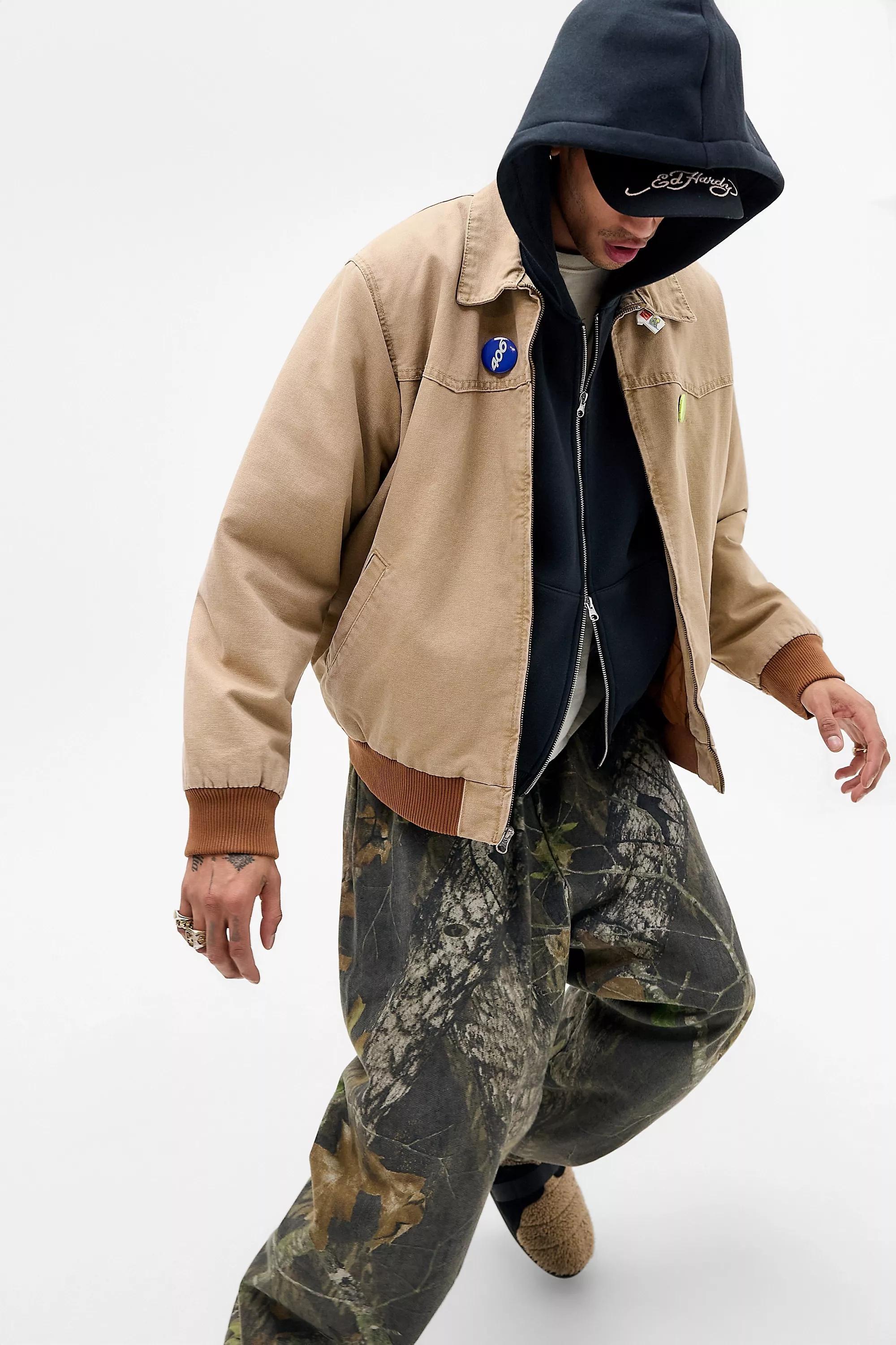 Black Loom Borg-Lined Zip-Up Hoodie, BLK, large image number 0