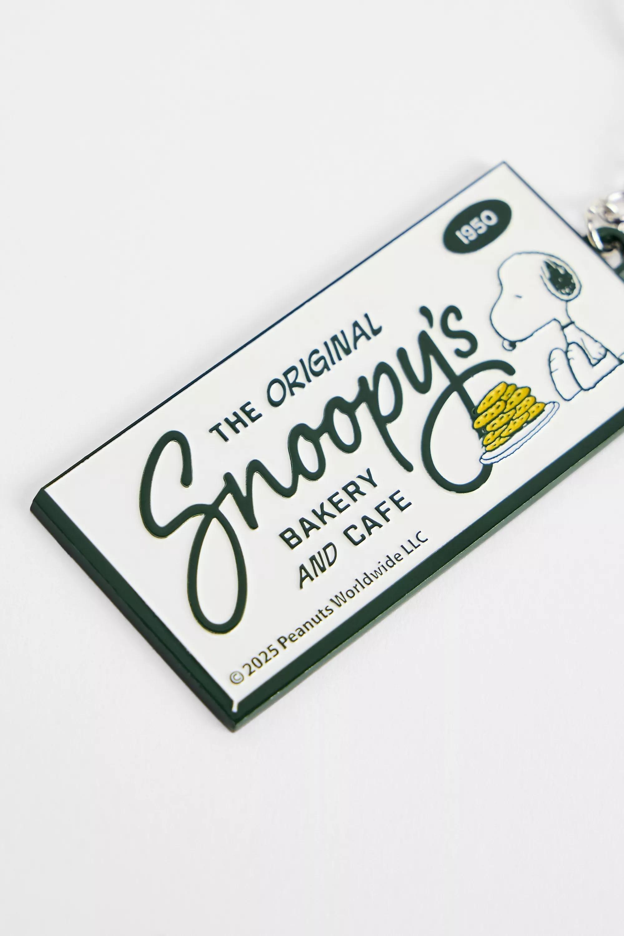 White Snoopy Cafe Keyring, ASSORT, large image number 2