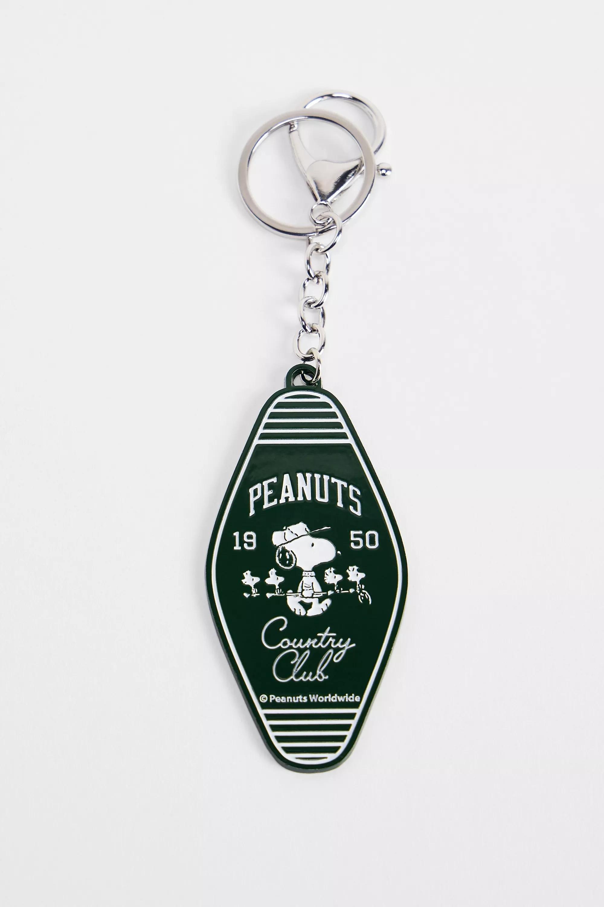 Green Snoopy Motel Keyring, D GREEN, large image number 2