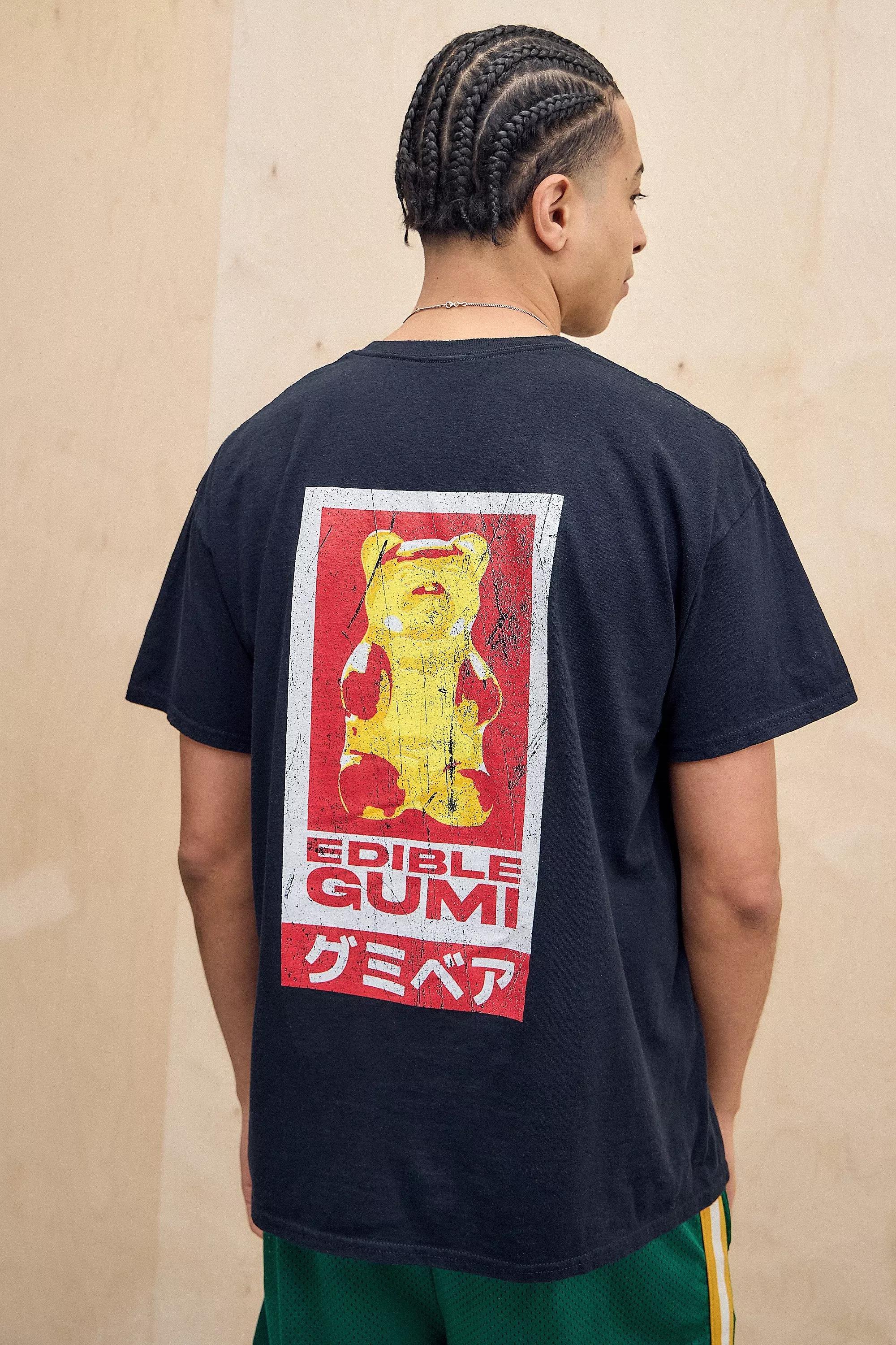 Black Uo Edible Gummy T-Shirt, , large image number 0