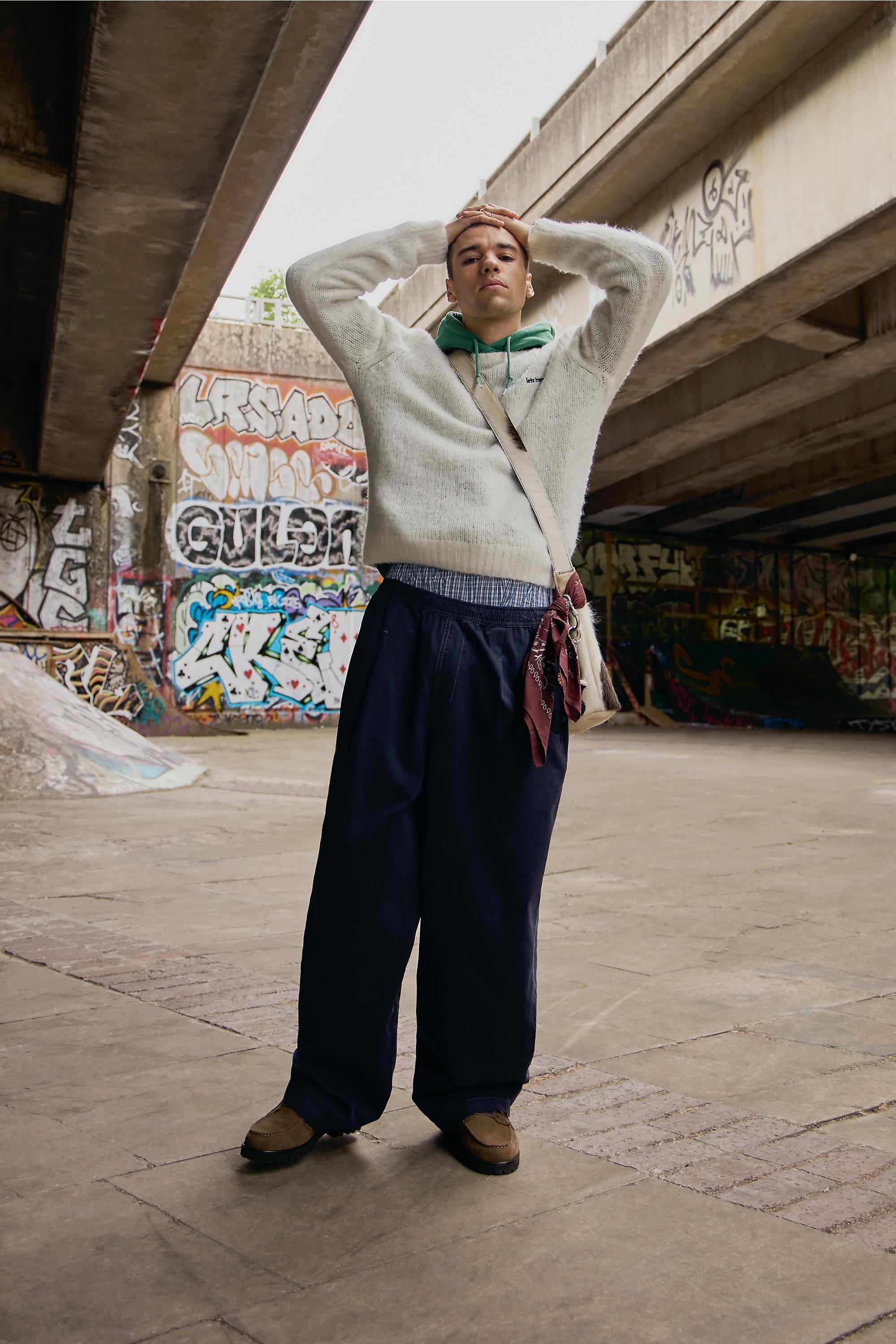 CREAM iets frans... Ecru Remi Brushed Jumper, CREME, large image number 2