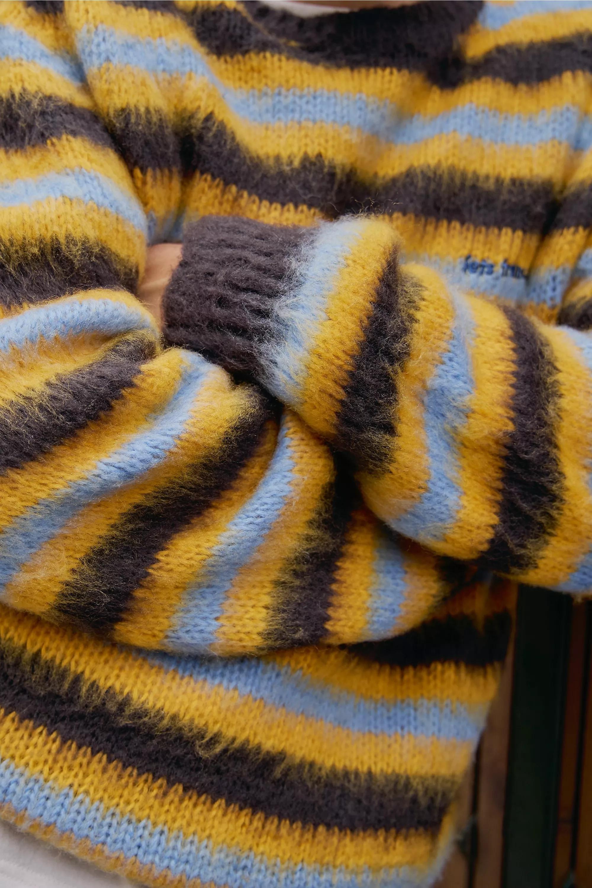 Multicolour Iets Frans... Remi Stripe Jumper, , large image number 1