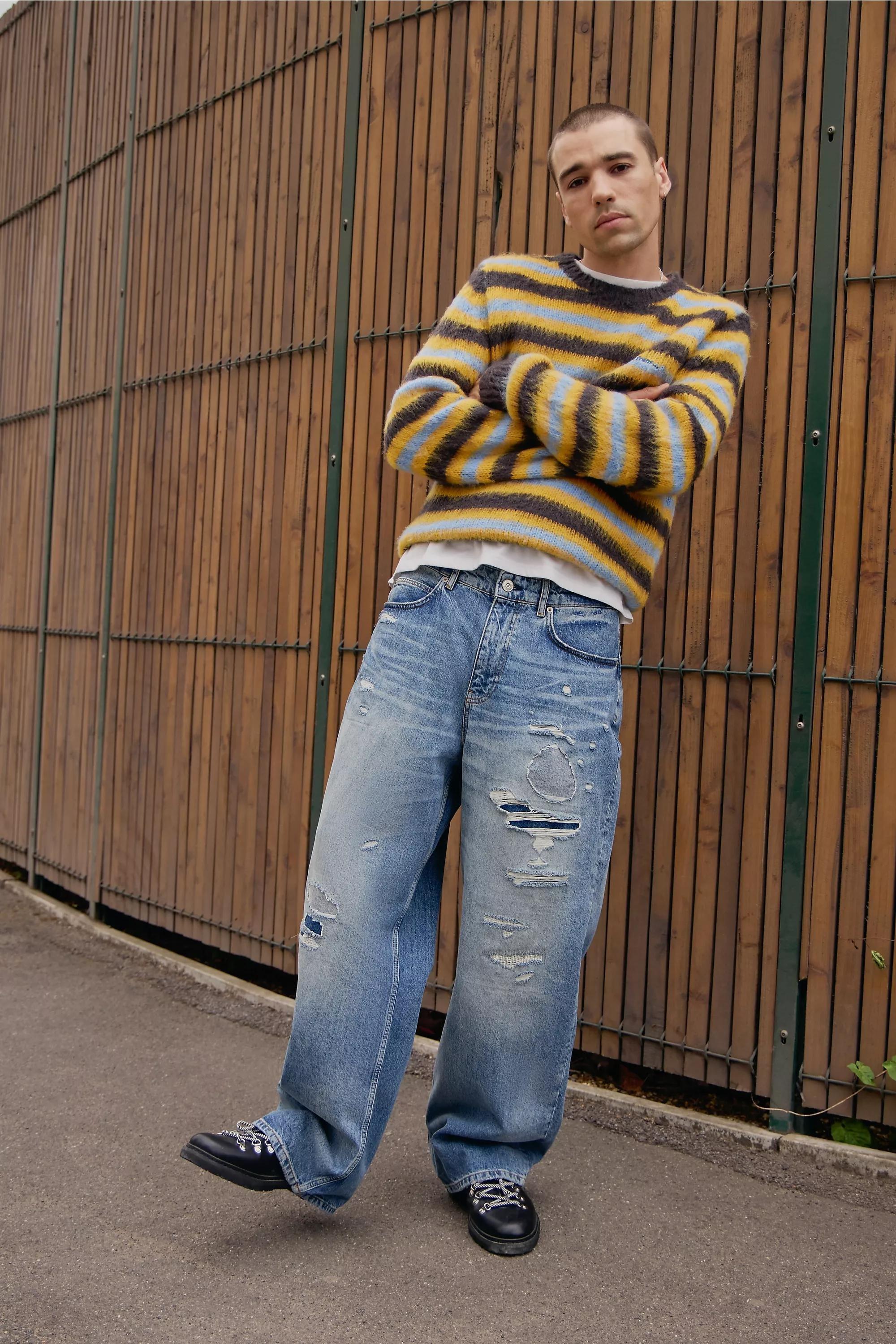 Multicolour Iets Frans... Remi Stripe Jumper, , large image number 3