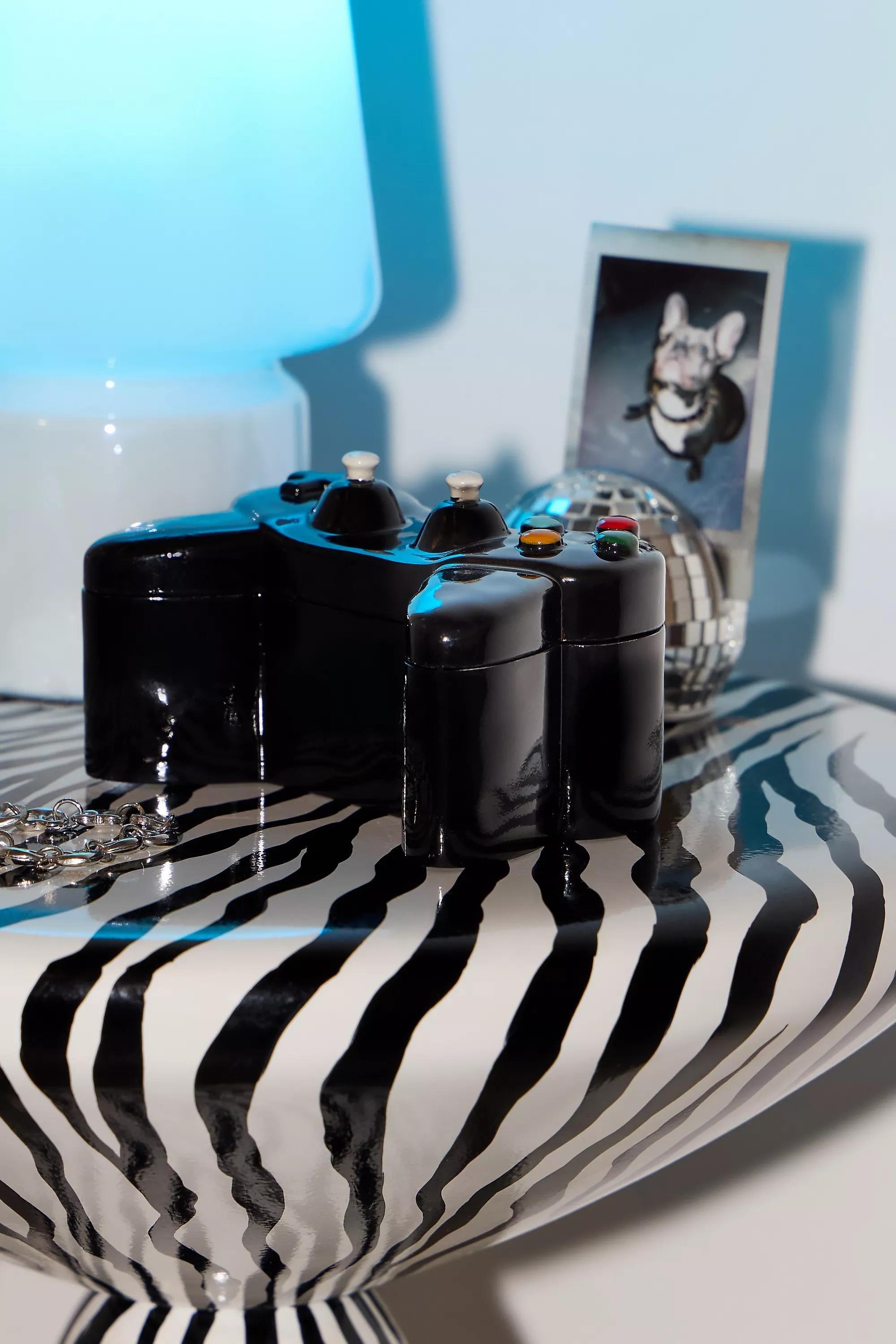 Black Game Controller Trinket Box, ASSORT, large image number 2