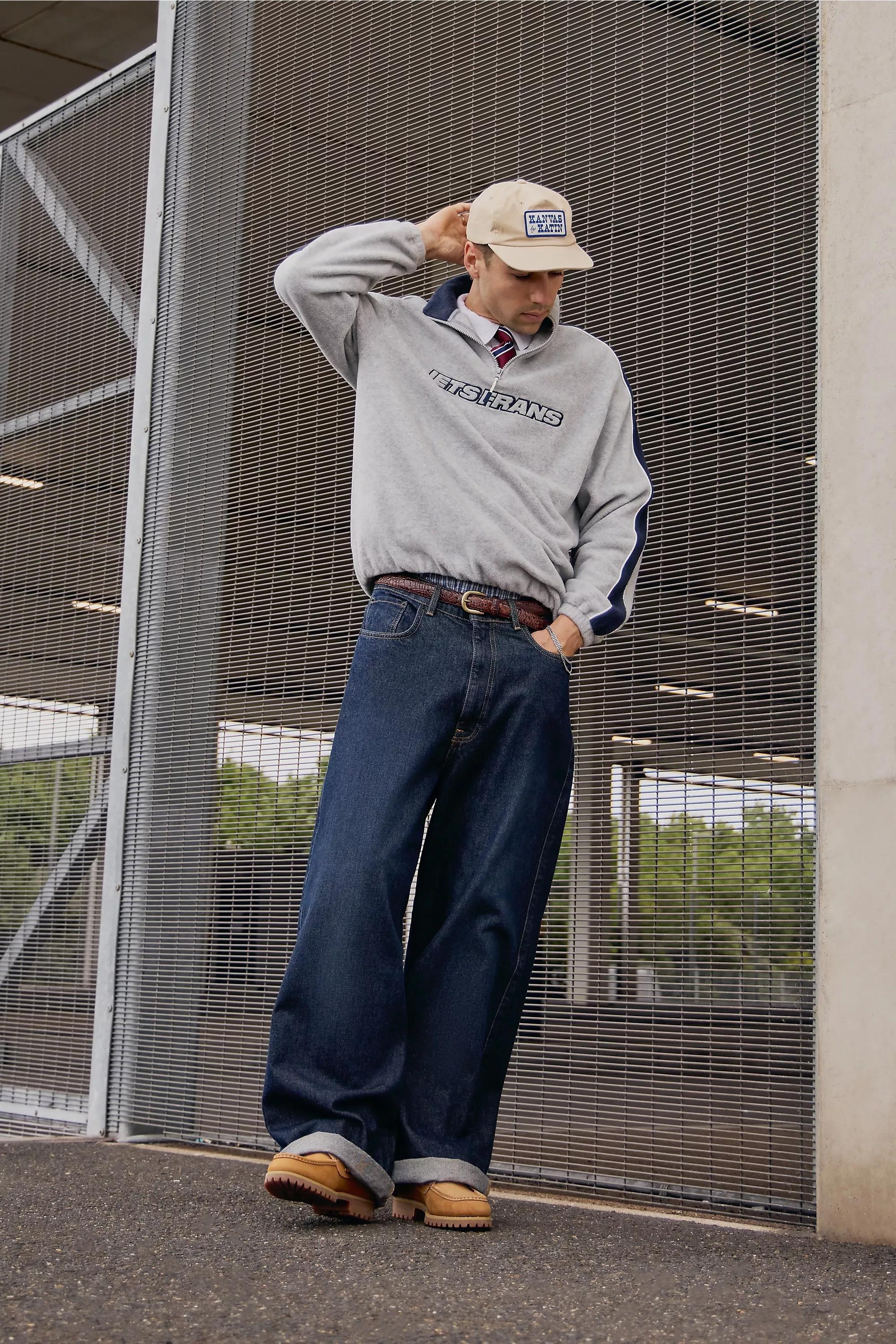 Multicolour Iets Frans... Panel Sweater, GREY, medium