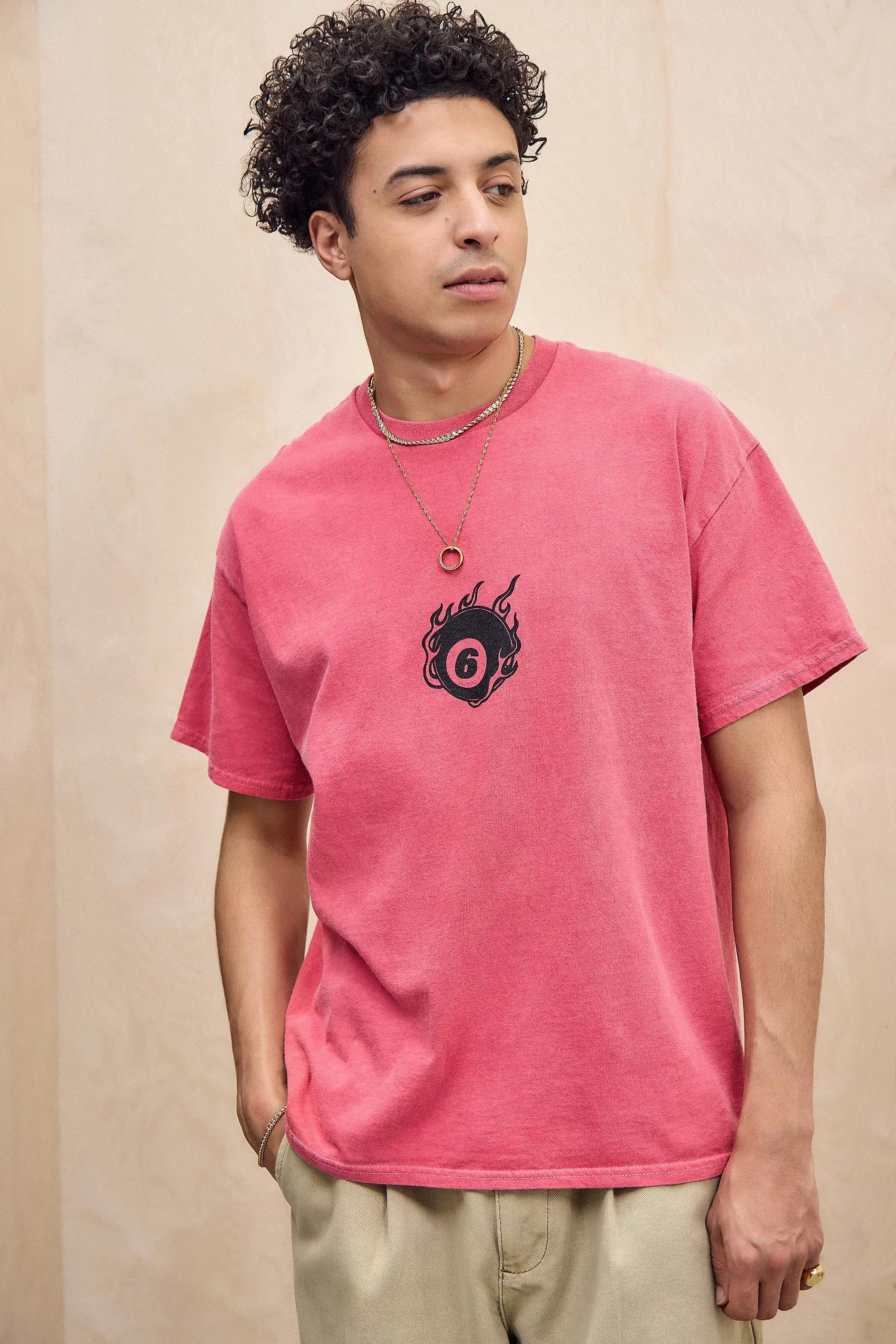 Red Printed T-Shirt, , large image number 1