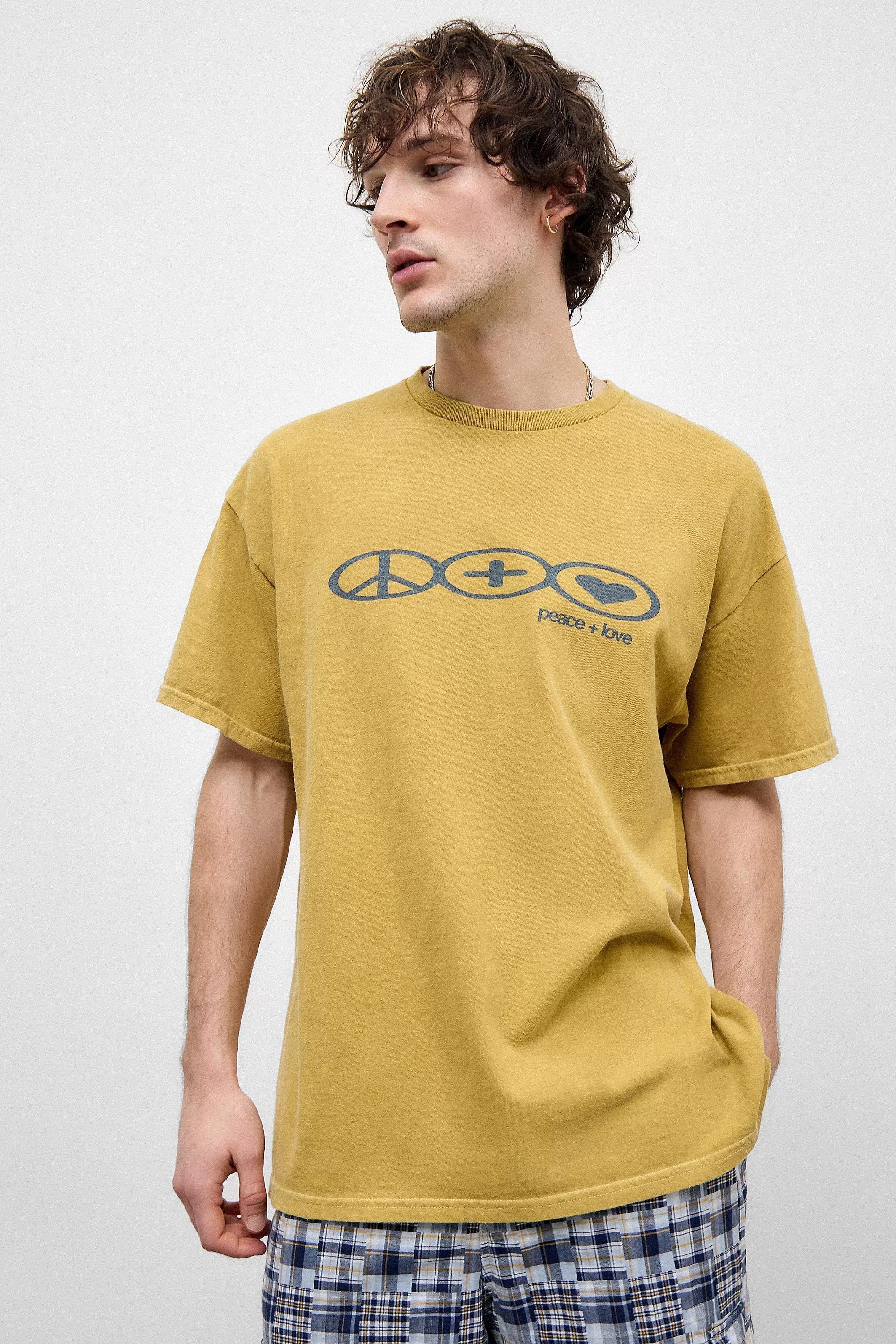 Yellow Printed T-Shirt, , large image number 3