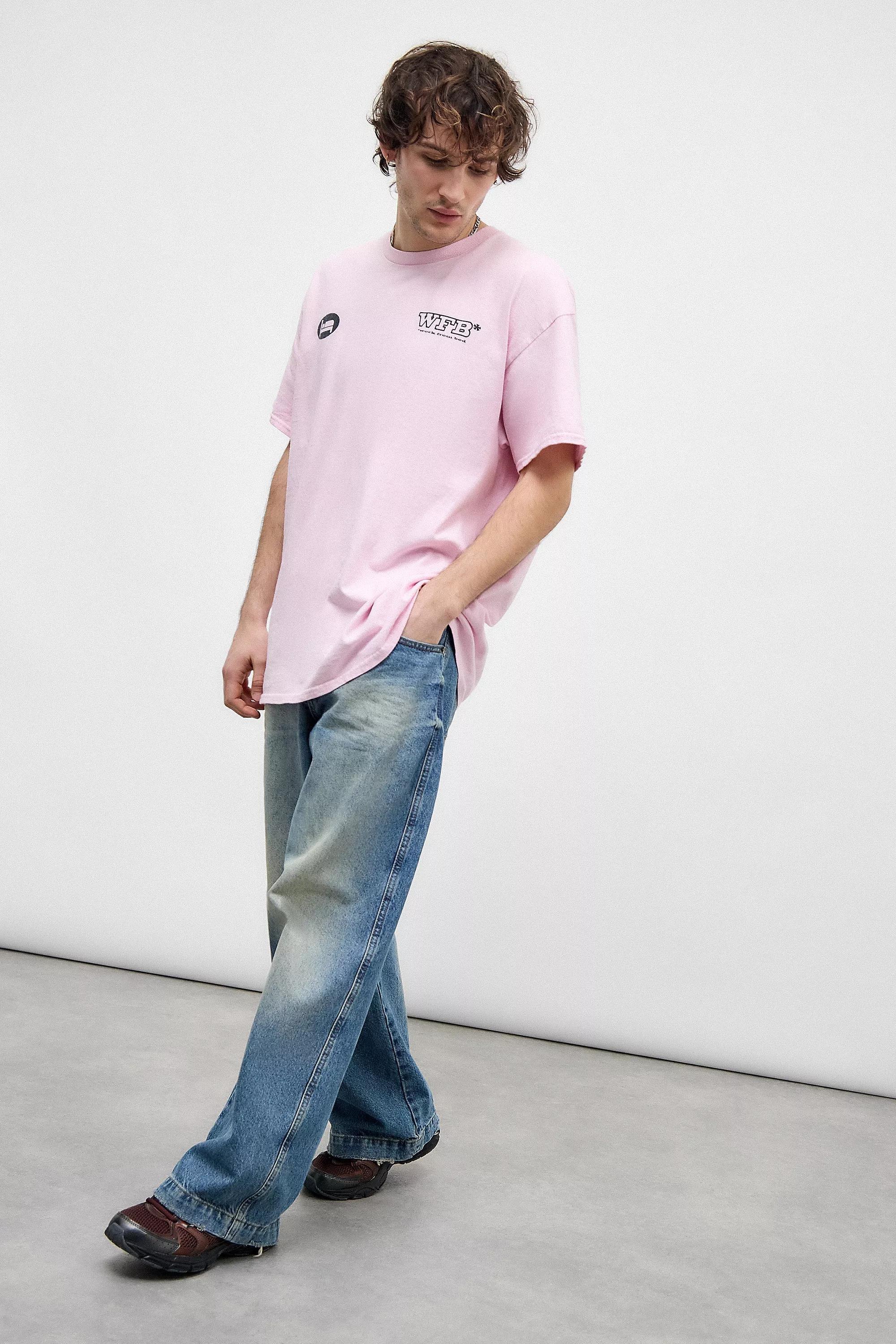 Pink Uo Pink Creators Cotton T-Shirt, , large image number 2