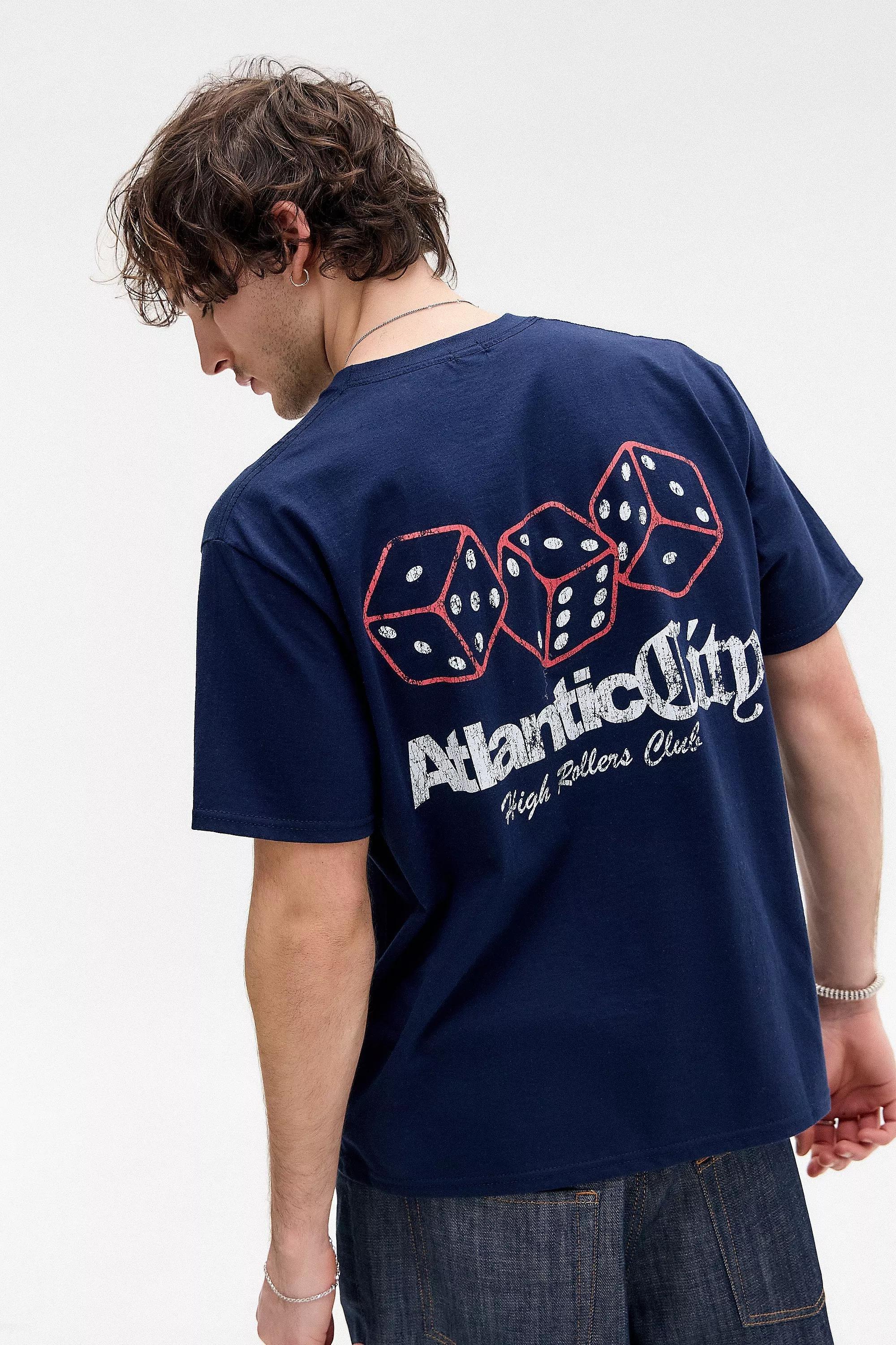 Navy Uo Navy Atlantic City T-Shirt, , large image number 0