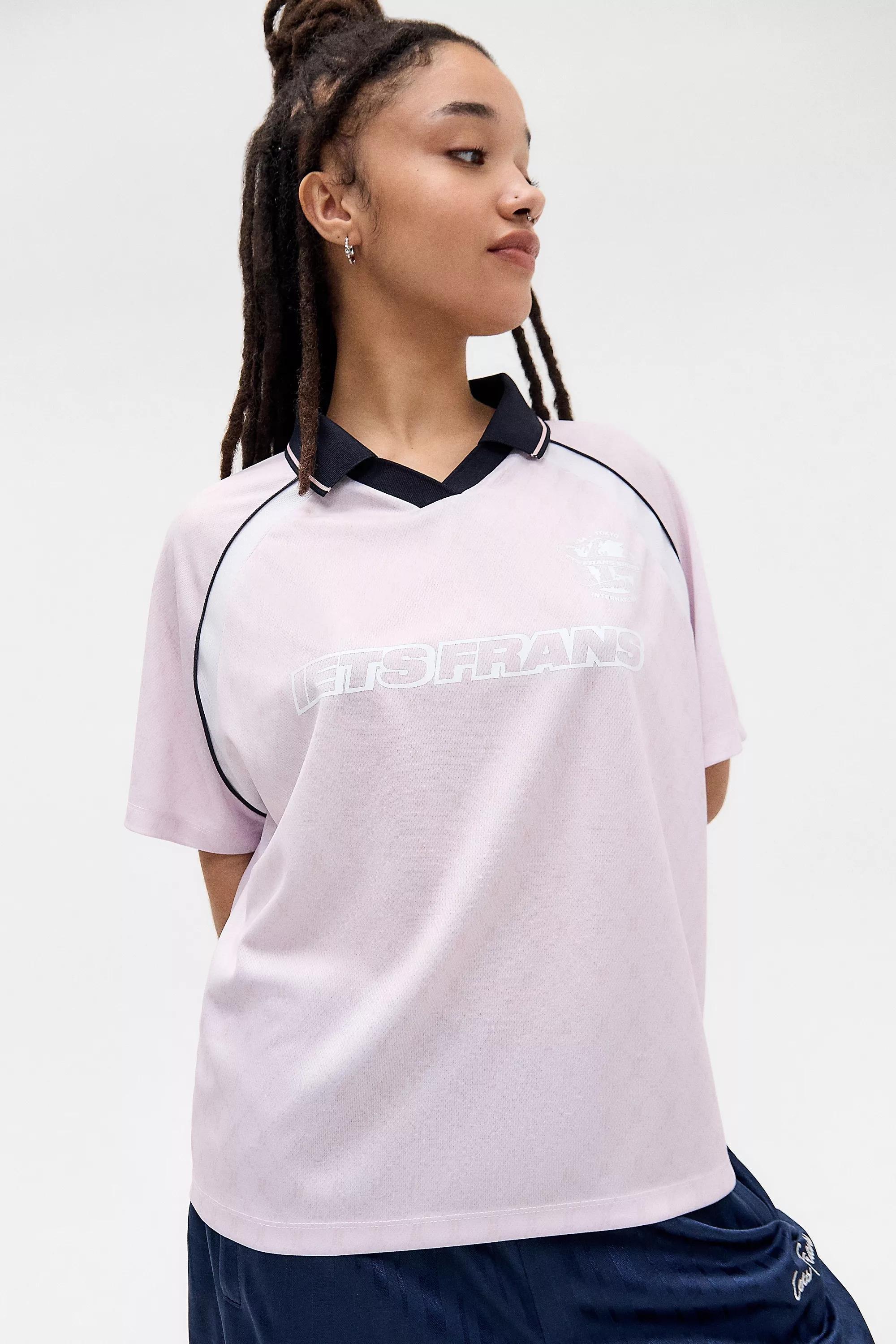 Pink Iets Frans... Monogram Boyfriend Top, , large image number 0