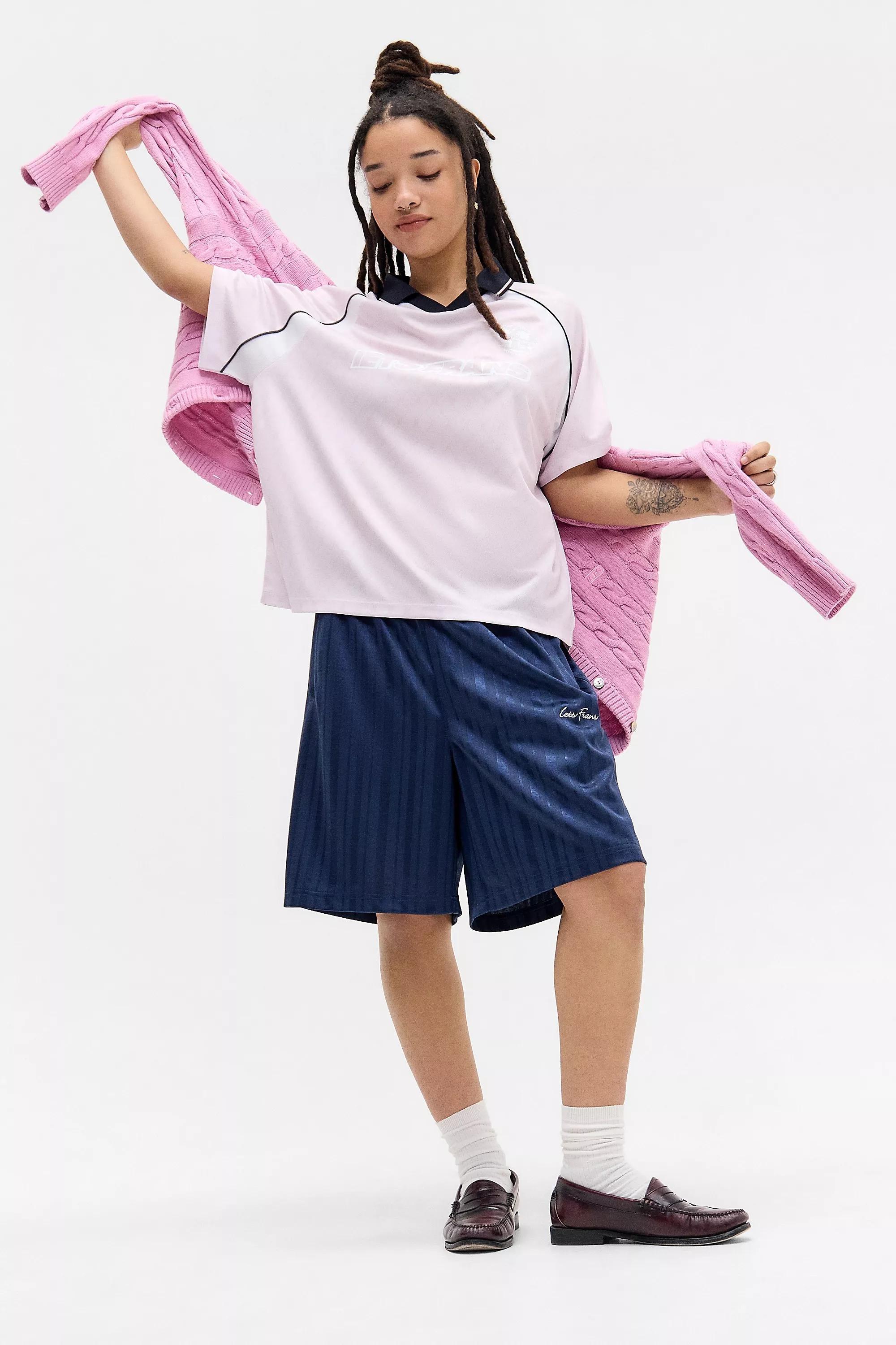 Pink Iets Frans... Monogram Boyfriend Top, , large image number 2
