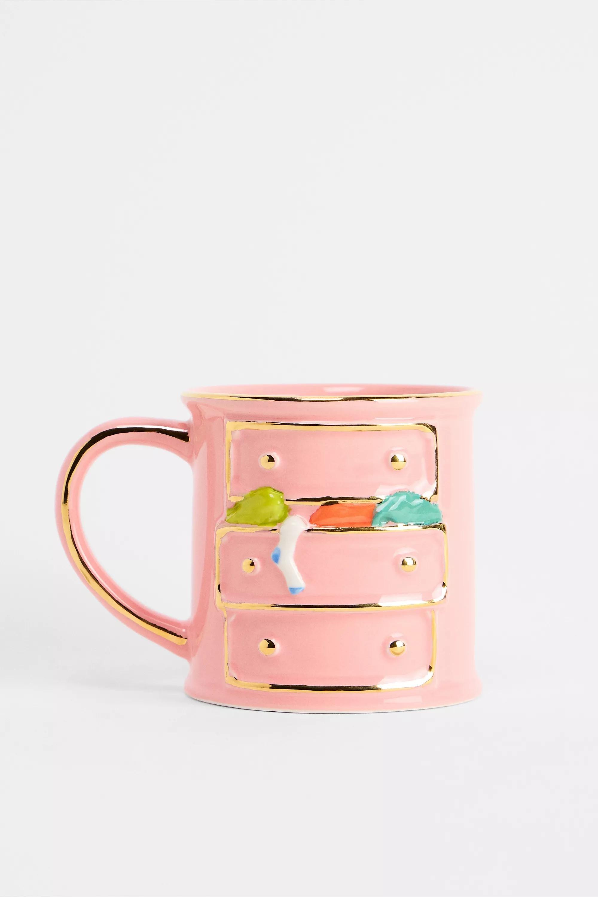 Pink Messy Dresser Mug, ASSORT, large image number 0