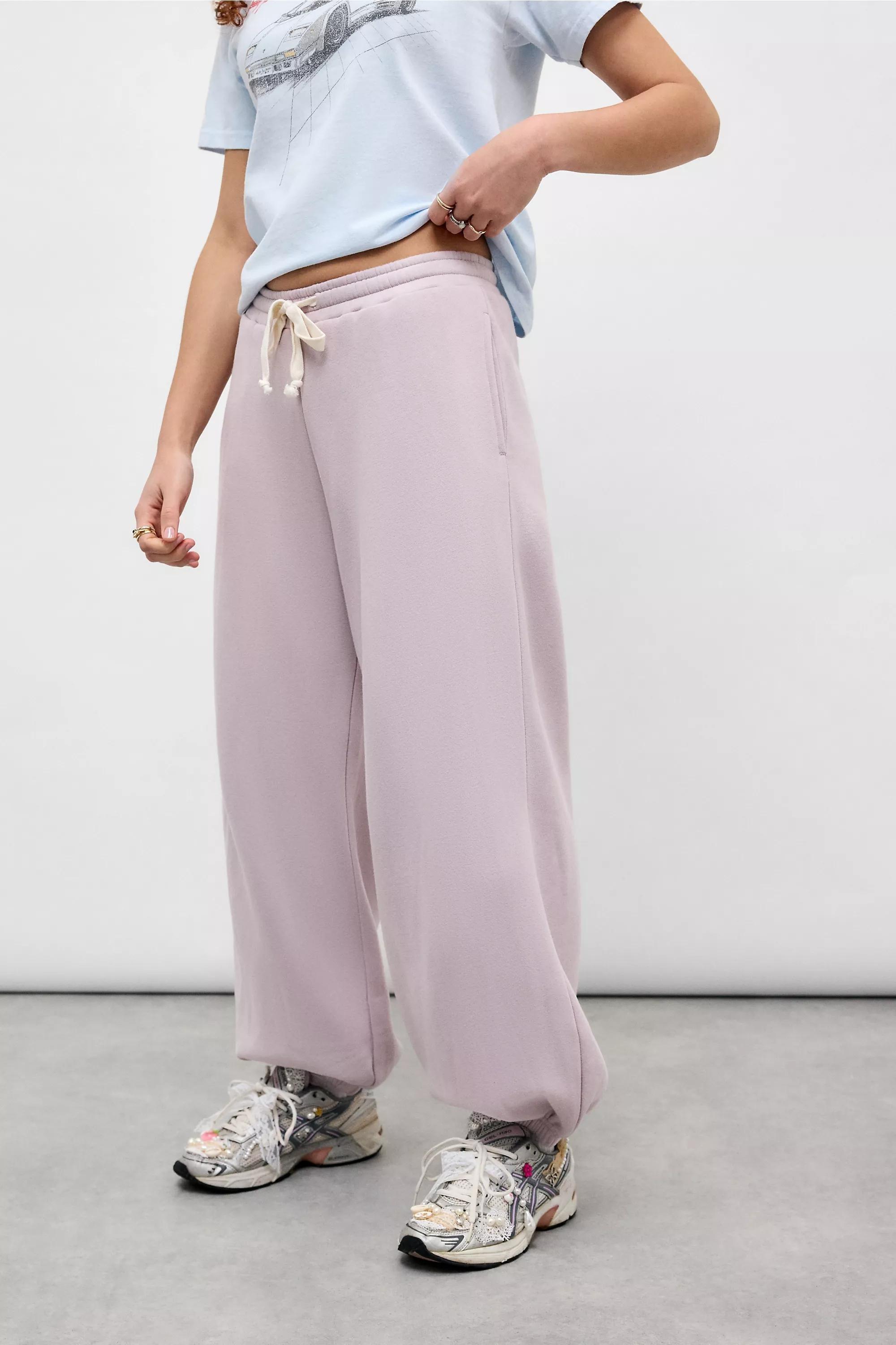 Purple Out From Under Brenda Balloon Joggers, LILAC, medium