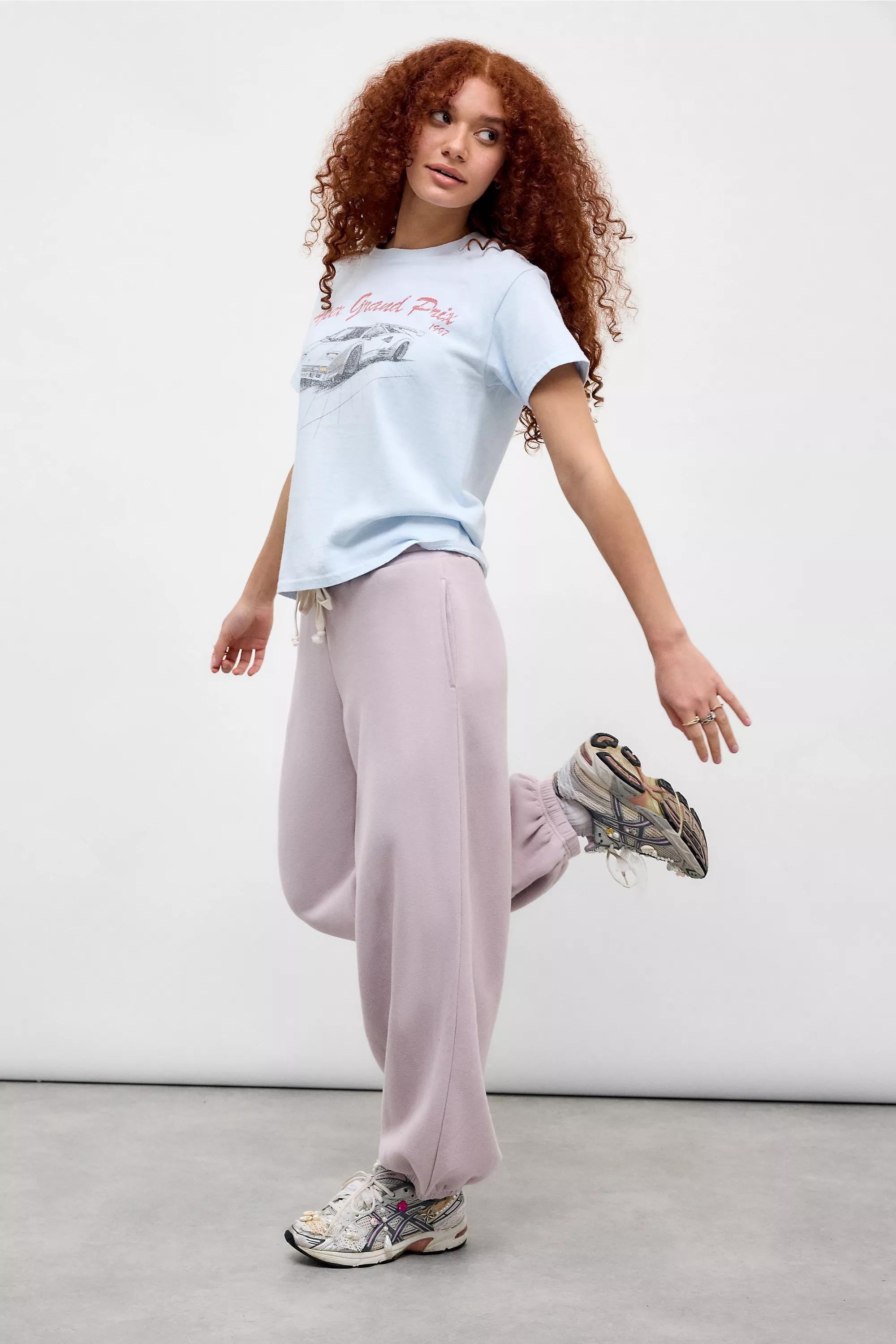 Purple Out From Under Brenda Balloon Joggers, LILAC, medium