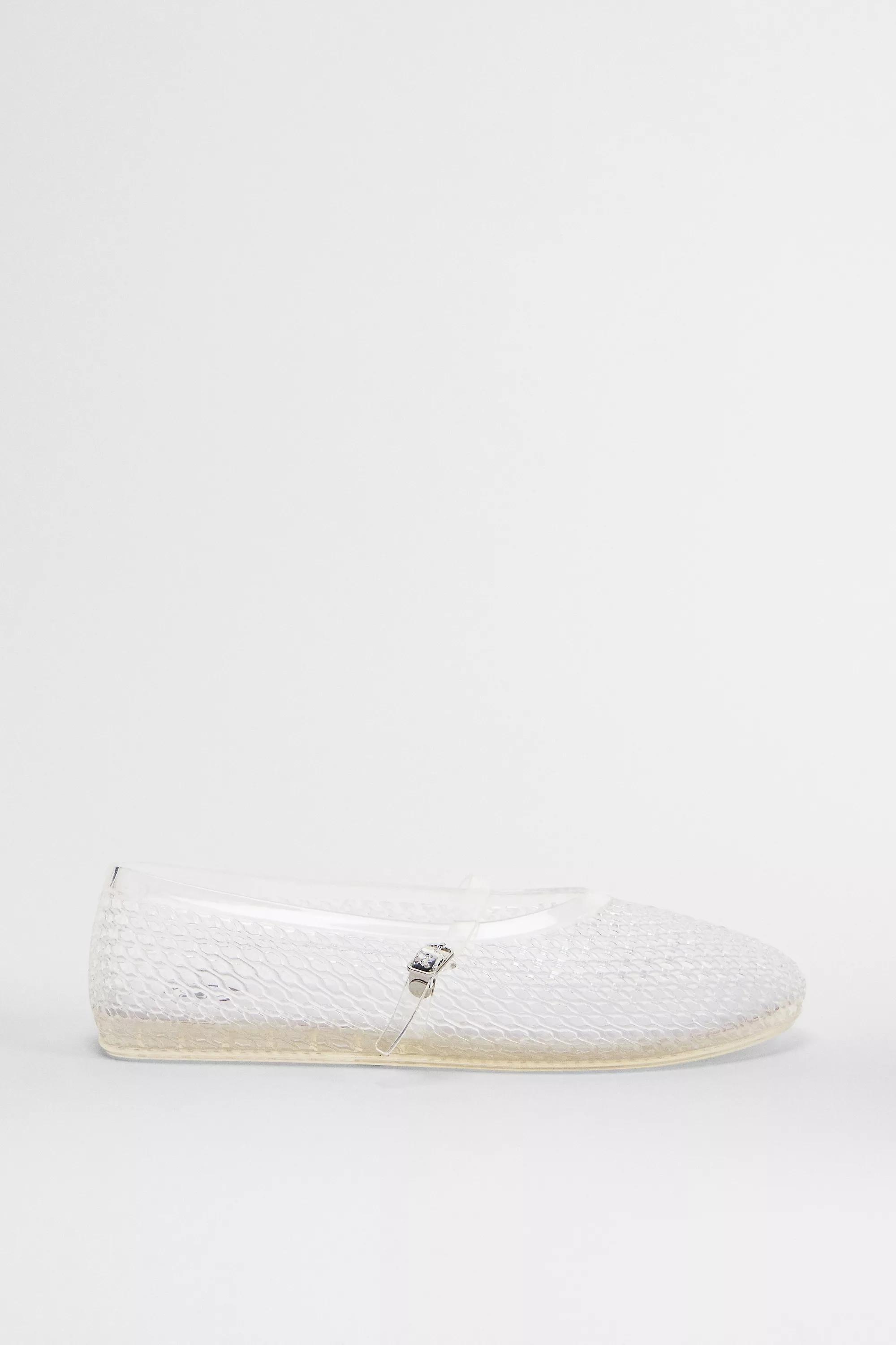 White Juju Mila Ballet Shoes, , large image number 4
