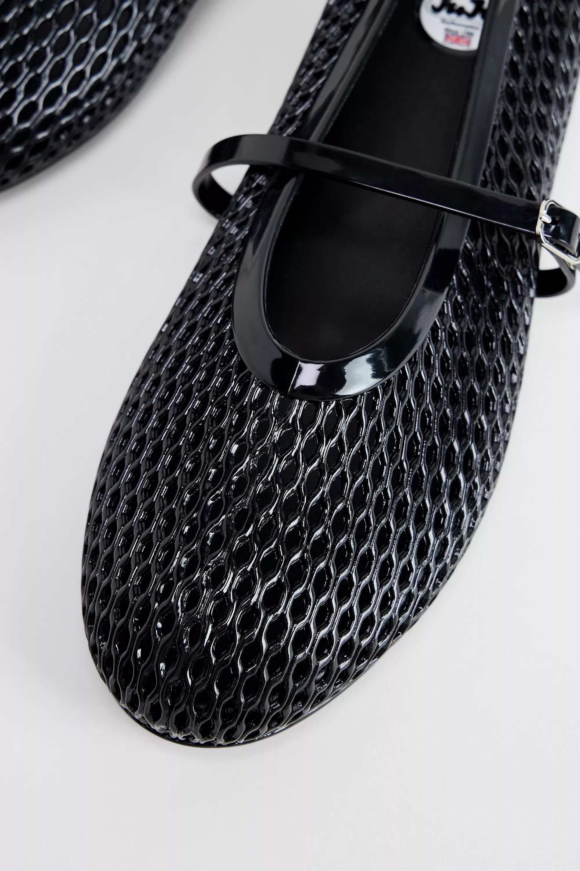 Black Juju Mila Ballet Shoes, , large image number 3