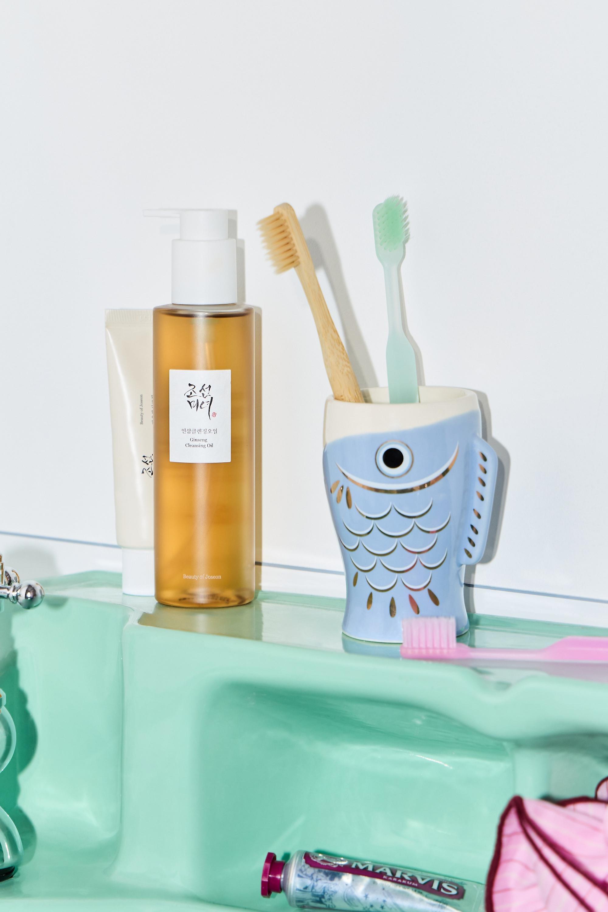 BLUE Koi Fish Storage Pot, BLUE, large image number 0