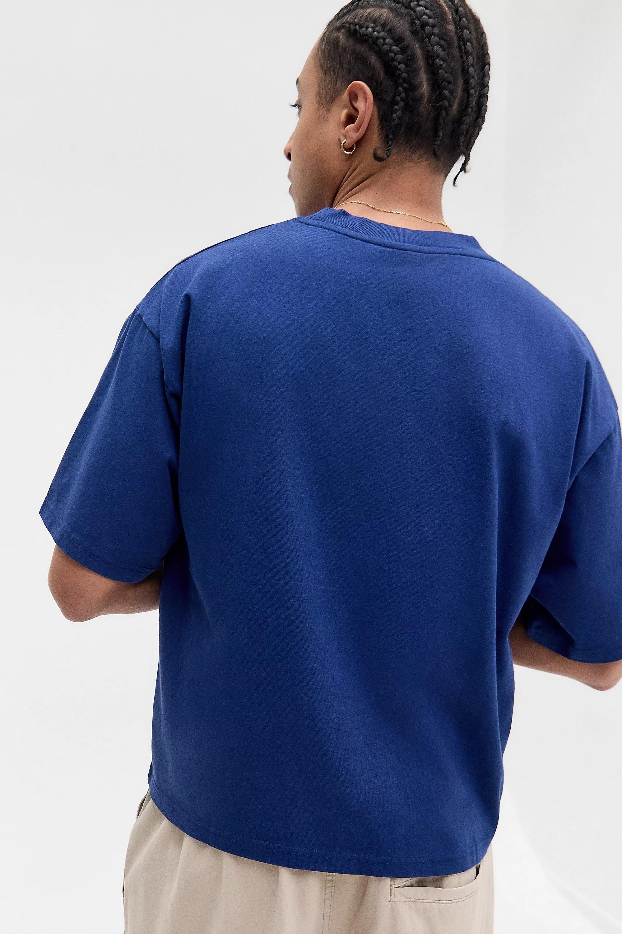 UO Navy Heavy Call Me T-Shirt, , large image number 3