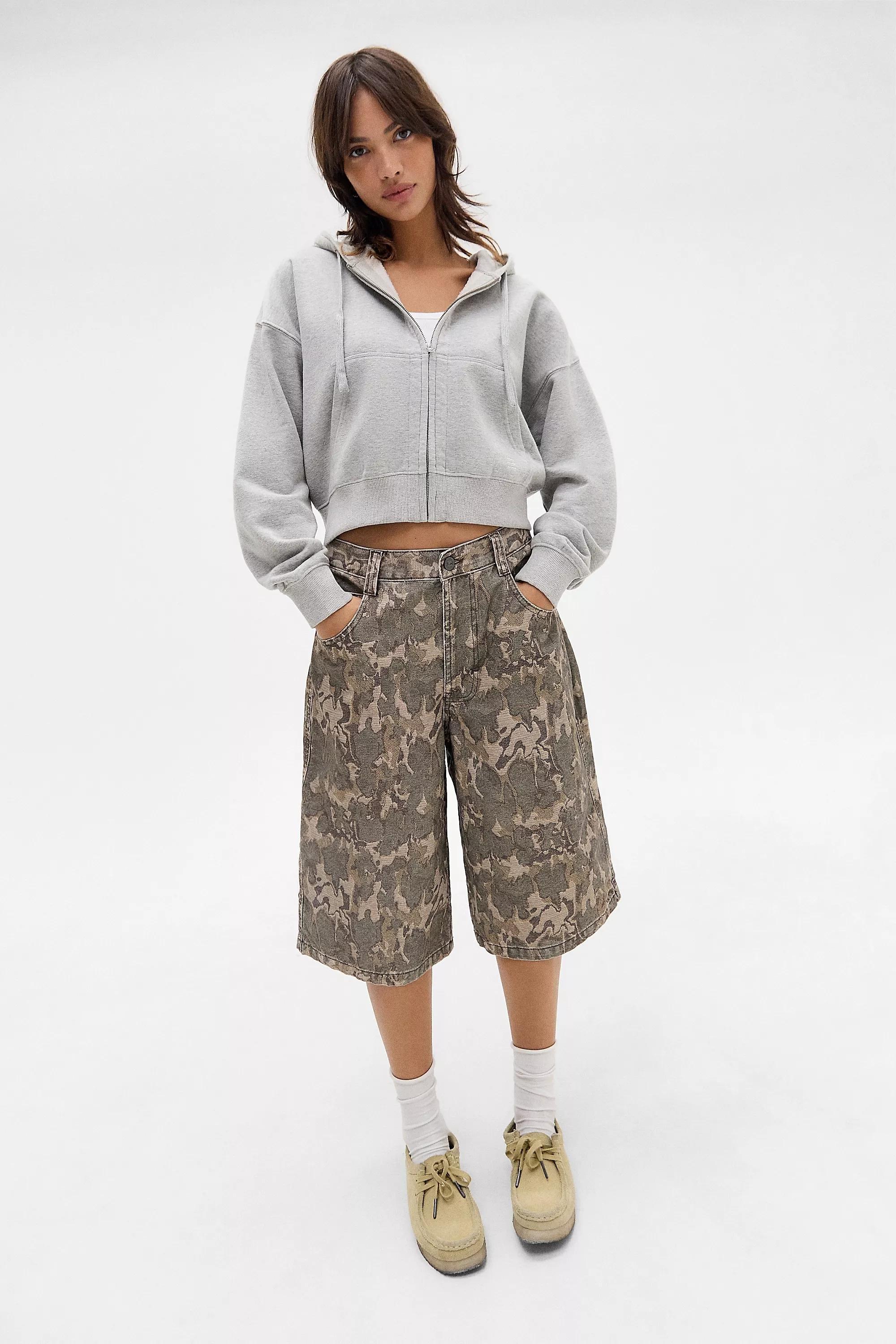Grey Bdg Easy Zip-Through Hoodie, , large image number 0