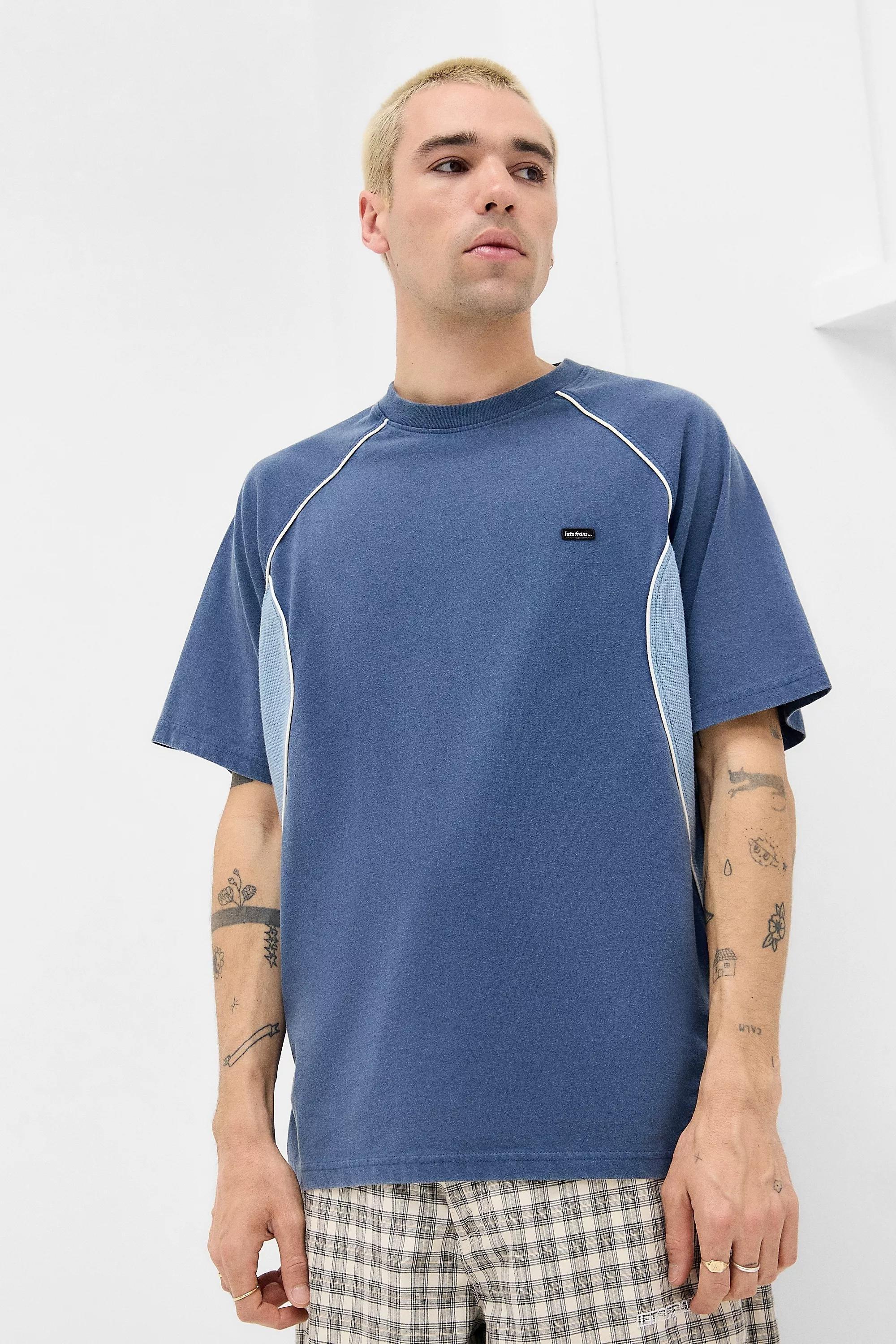 UO Waffle Panel T-Shirt, , large image number 0