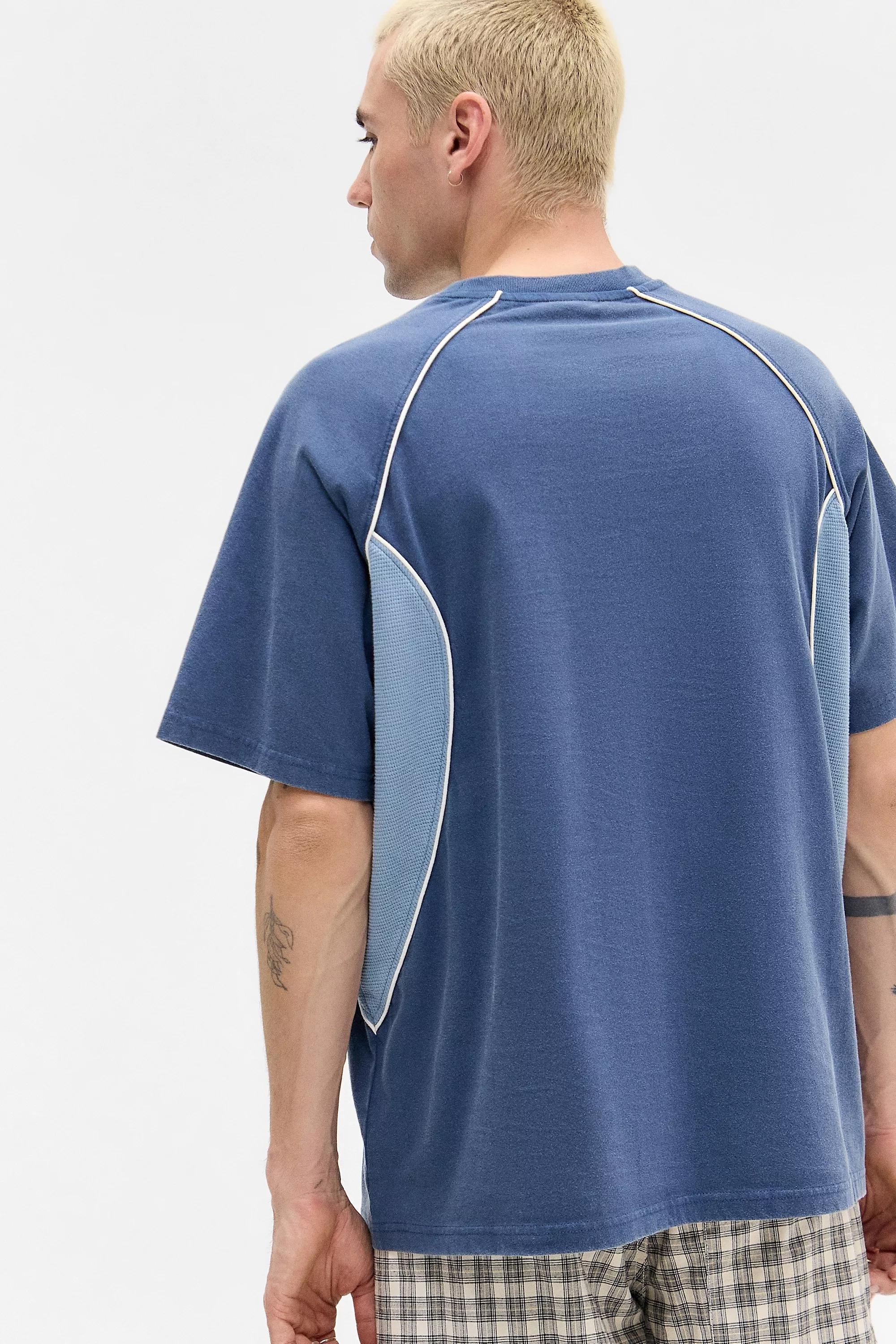 UO Waffle Panel T-Shirt, , large image number 3