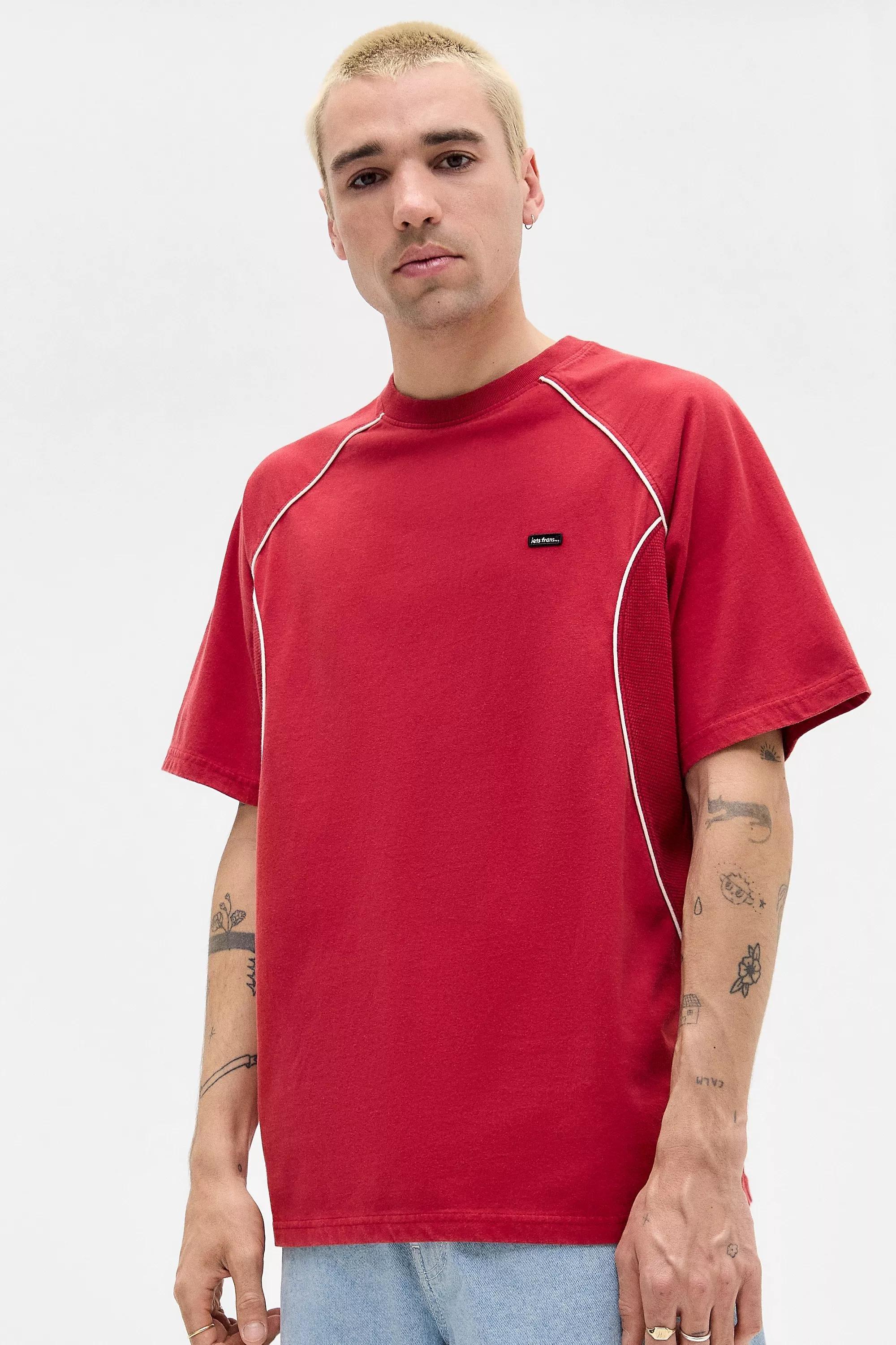 UO Waffle Panel T-Shirt, , large image number 0