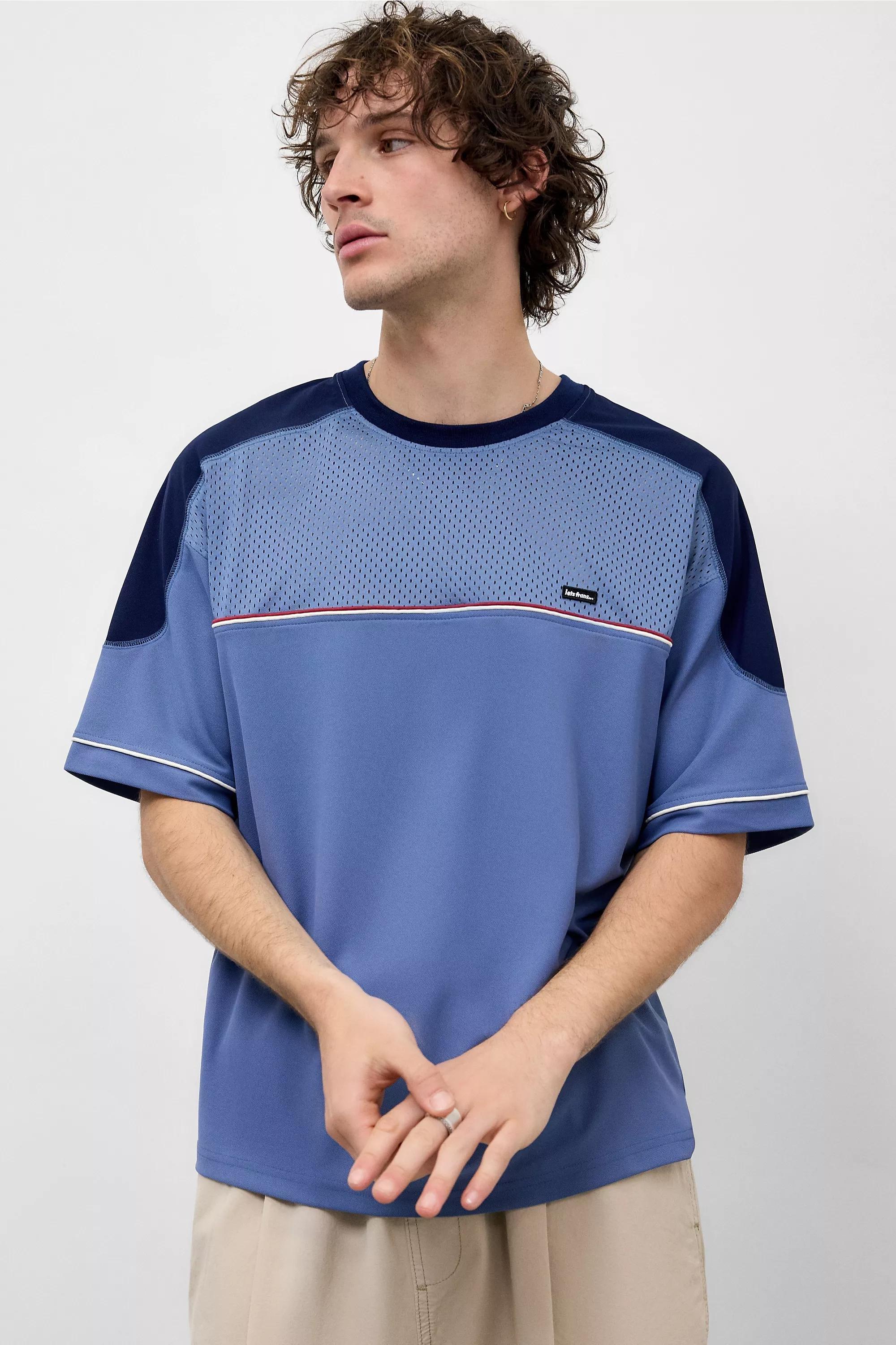 Blue Iets Frans... American Football T-Shirt, BLUE, medium