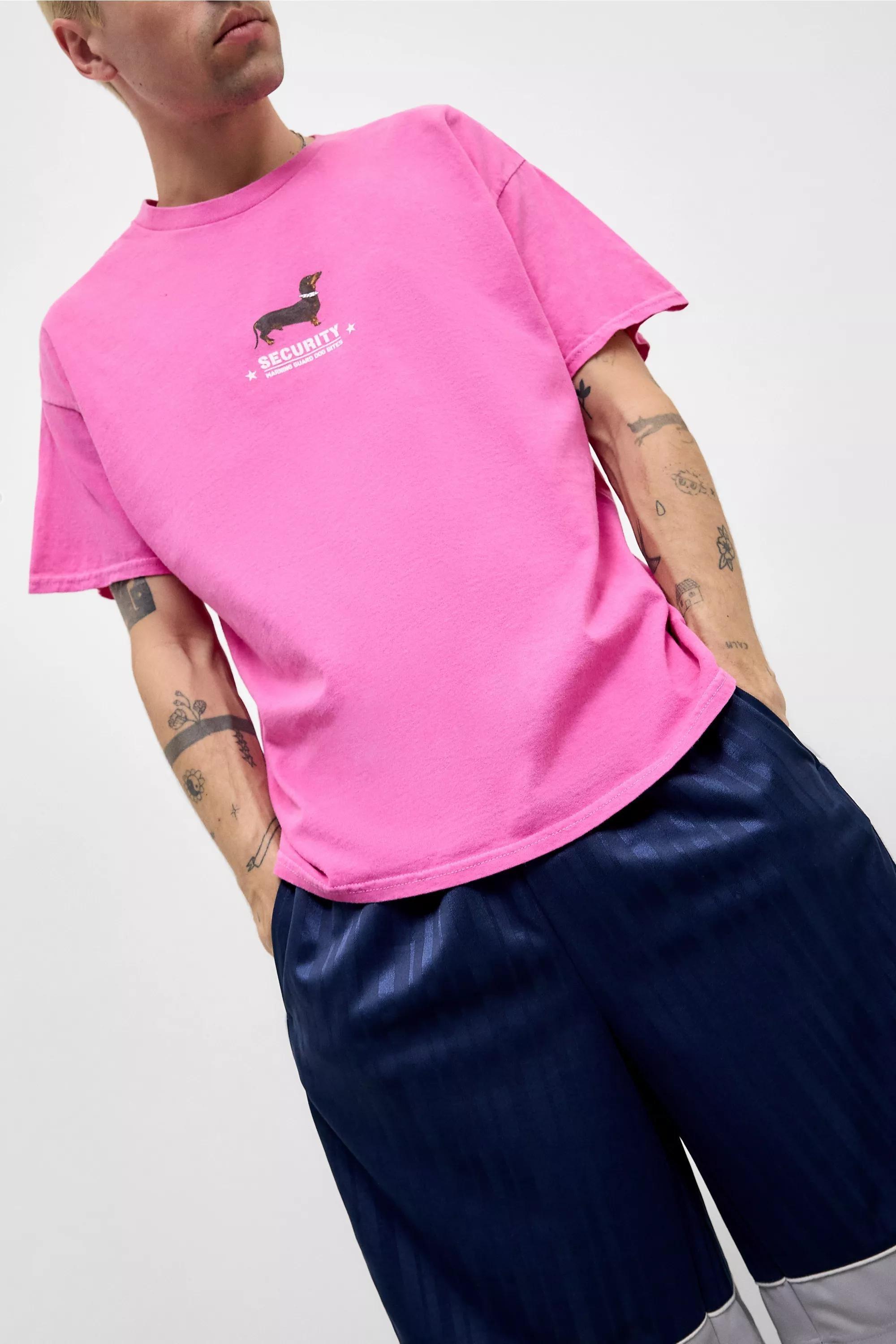 Pink Uo Printed T-Shirt, PINK, large image number 0