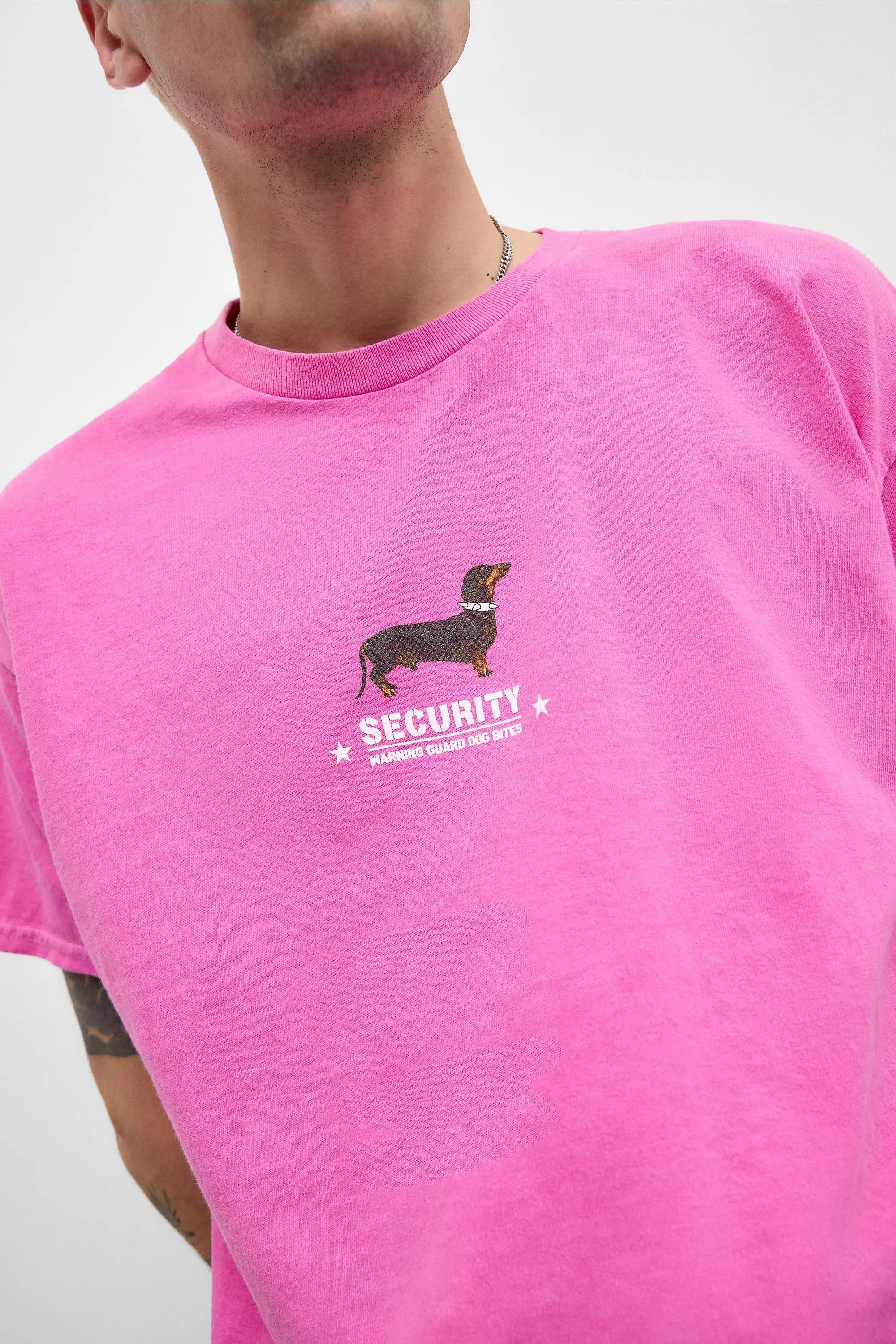 Pink Uo Printed T-Shirt, PINK, large image number 1