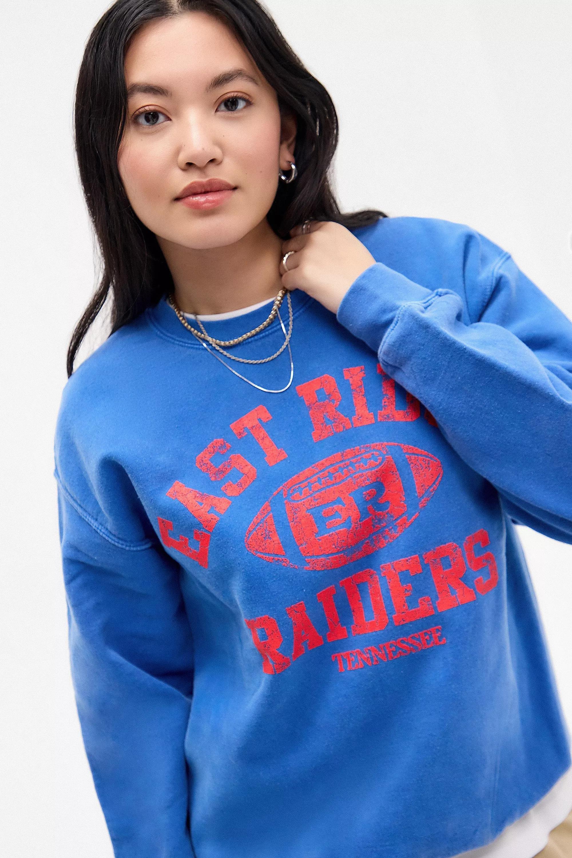 Blue Uo East Ridge Sweatshirt, , large image number 3
