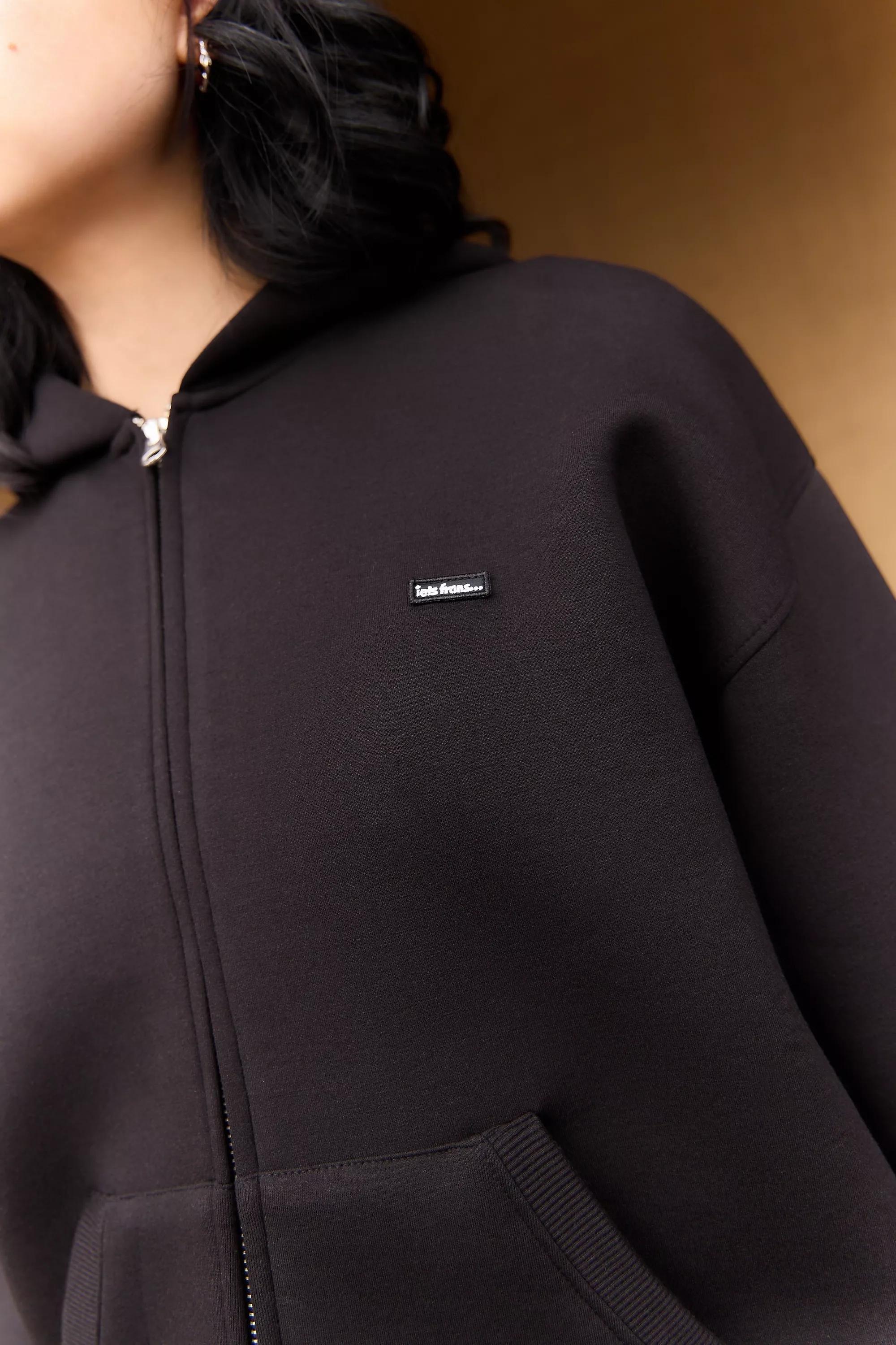 Black Iets Frans... Scuba Hoodie, BLK, large image number 2