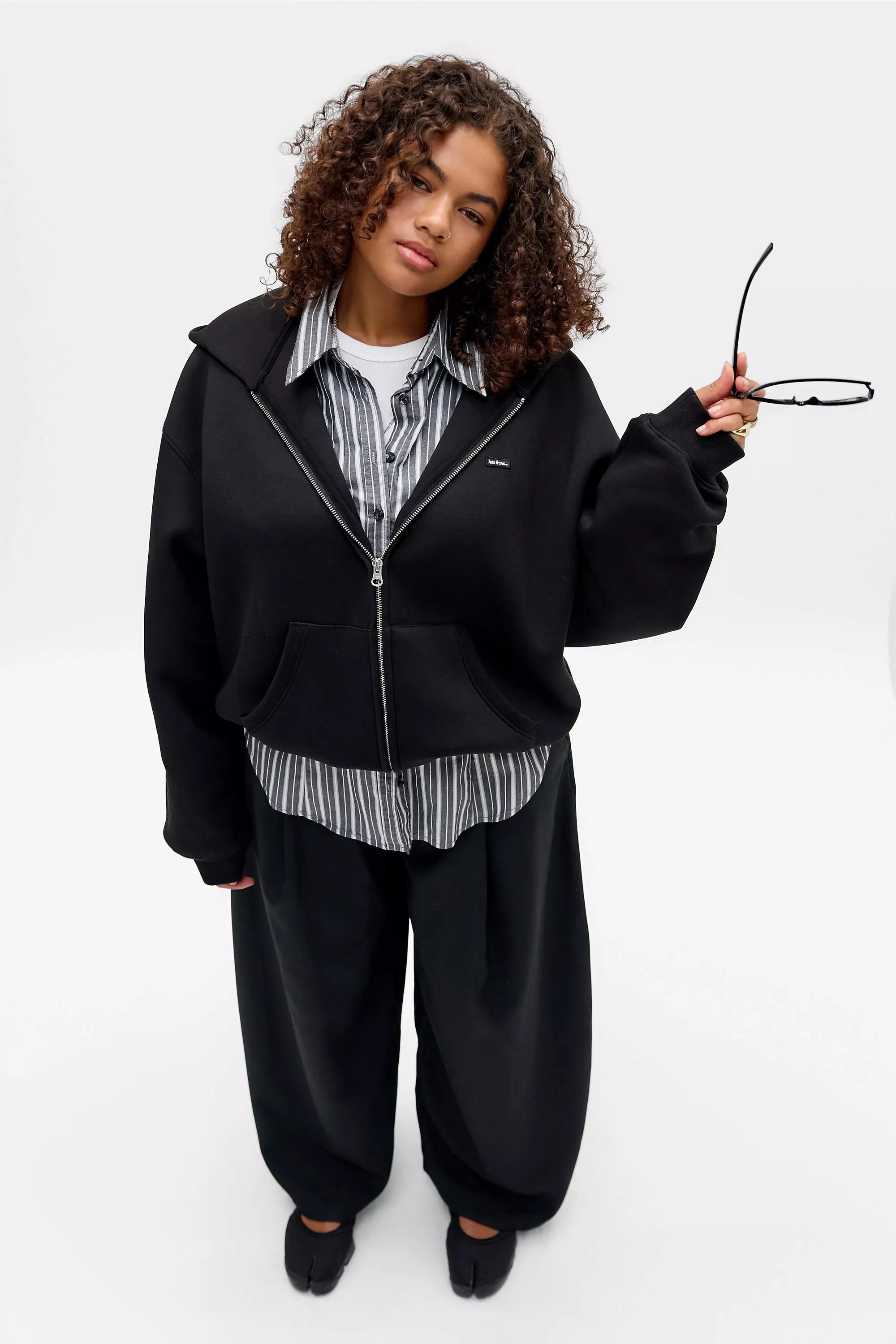 Black Iets Frans... Scuba Hoodie, BLK, large image number 5